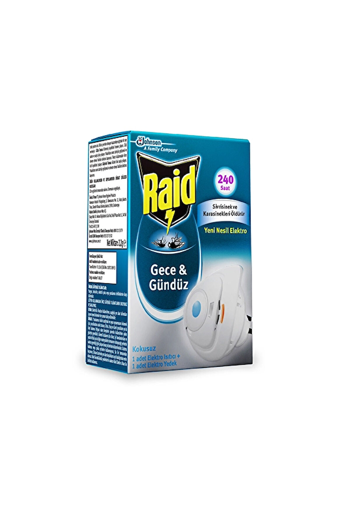 4 ADET   Raid Sinek Savar Gece Gündüz Sistem 240 Saat