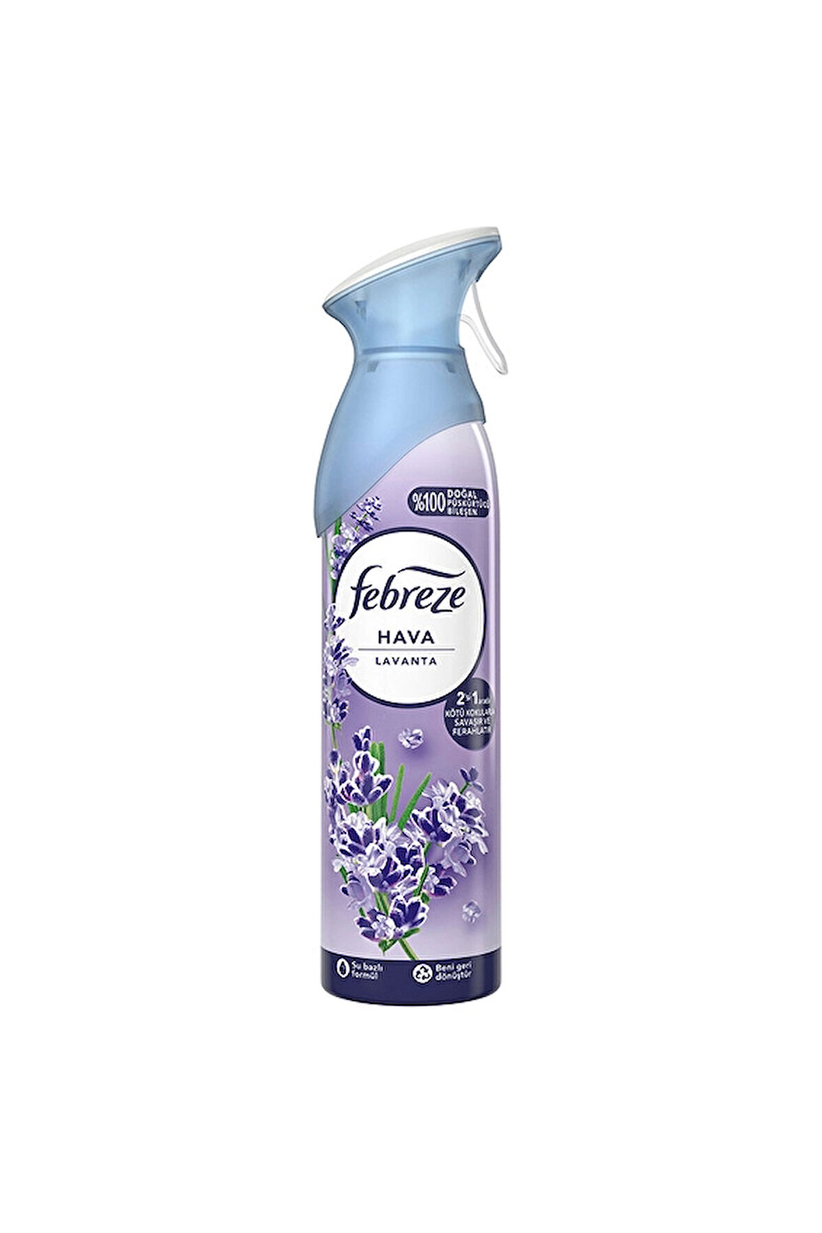 4 ADET   Febreze Oda Kokusu Aerosol 185 ml Lavanta