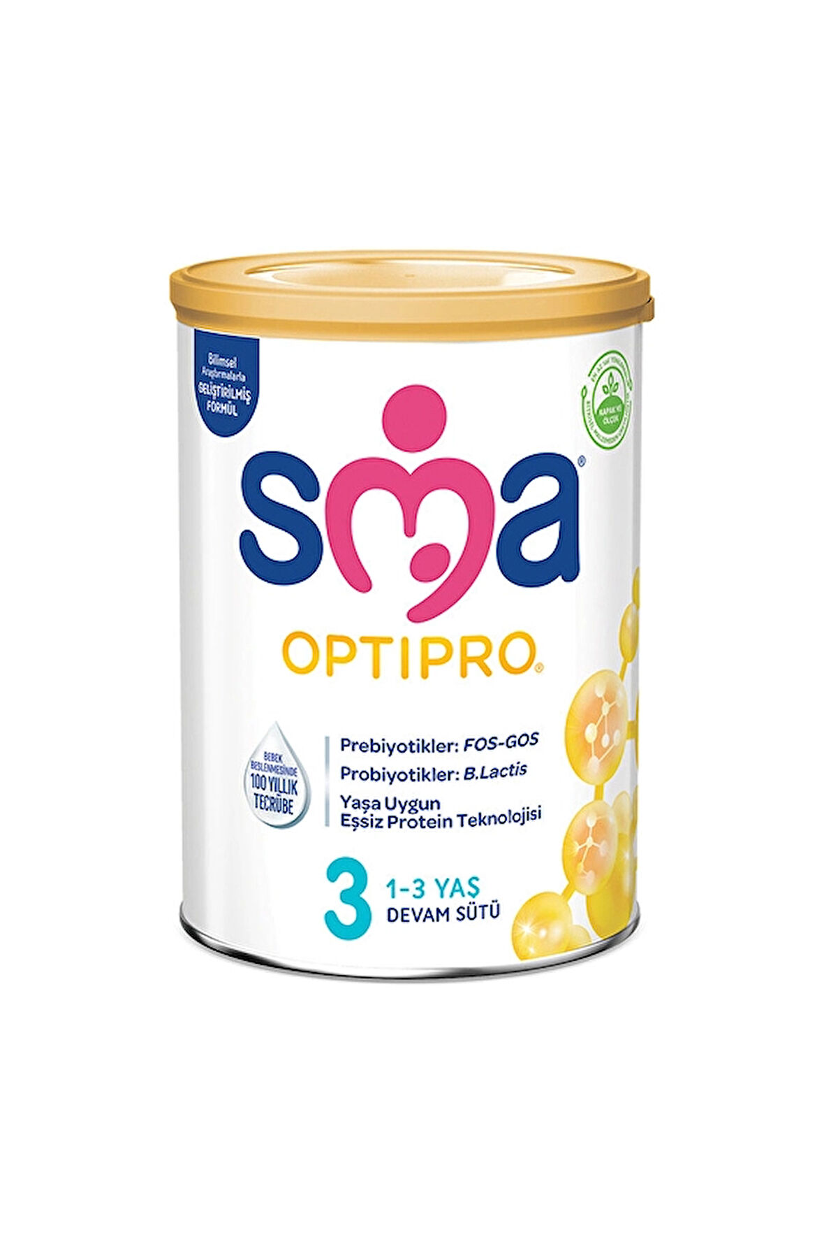 4 ADET   Sma Optıpro Probiyotik 3 Devam Sütü 400 g