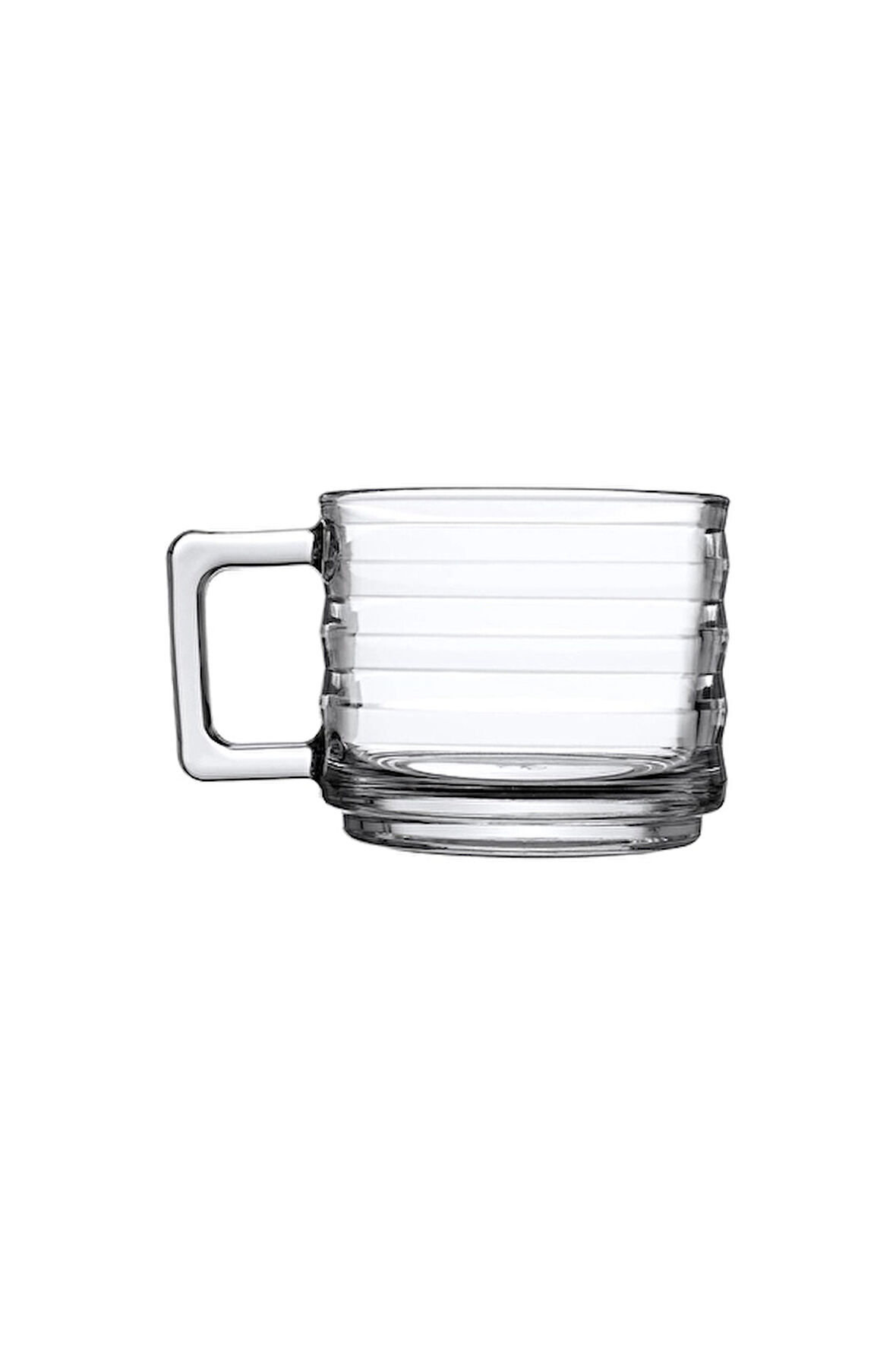 4 ADET   Paşabahçe Bricks Fincan Kupa 320 cc 6'lı