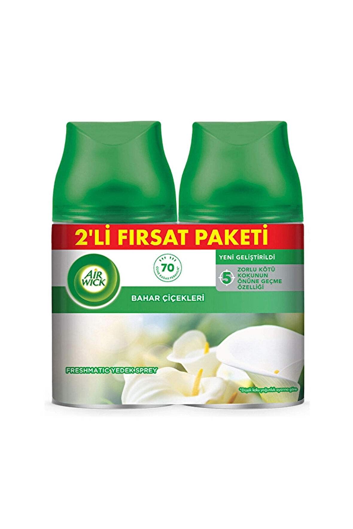 4 ADET   Air Wick Fresh Bahar Çiçekleri 2'li