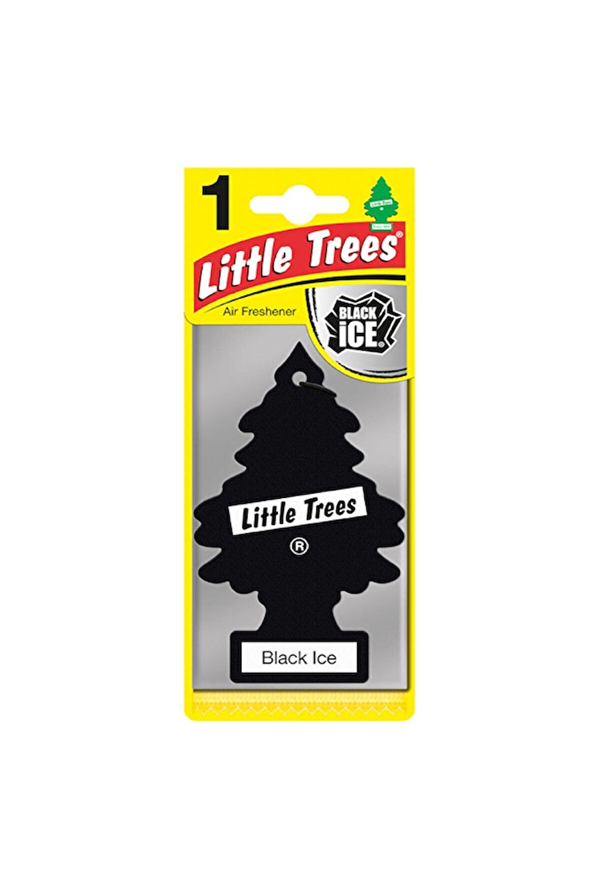 4 ADET   Car Freshner Asma Koku Siyah Buz