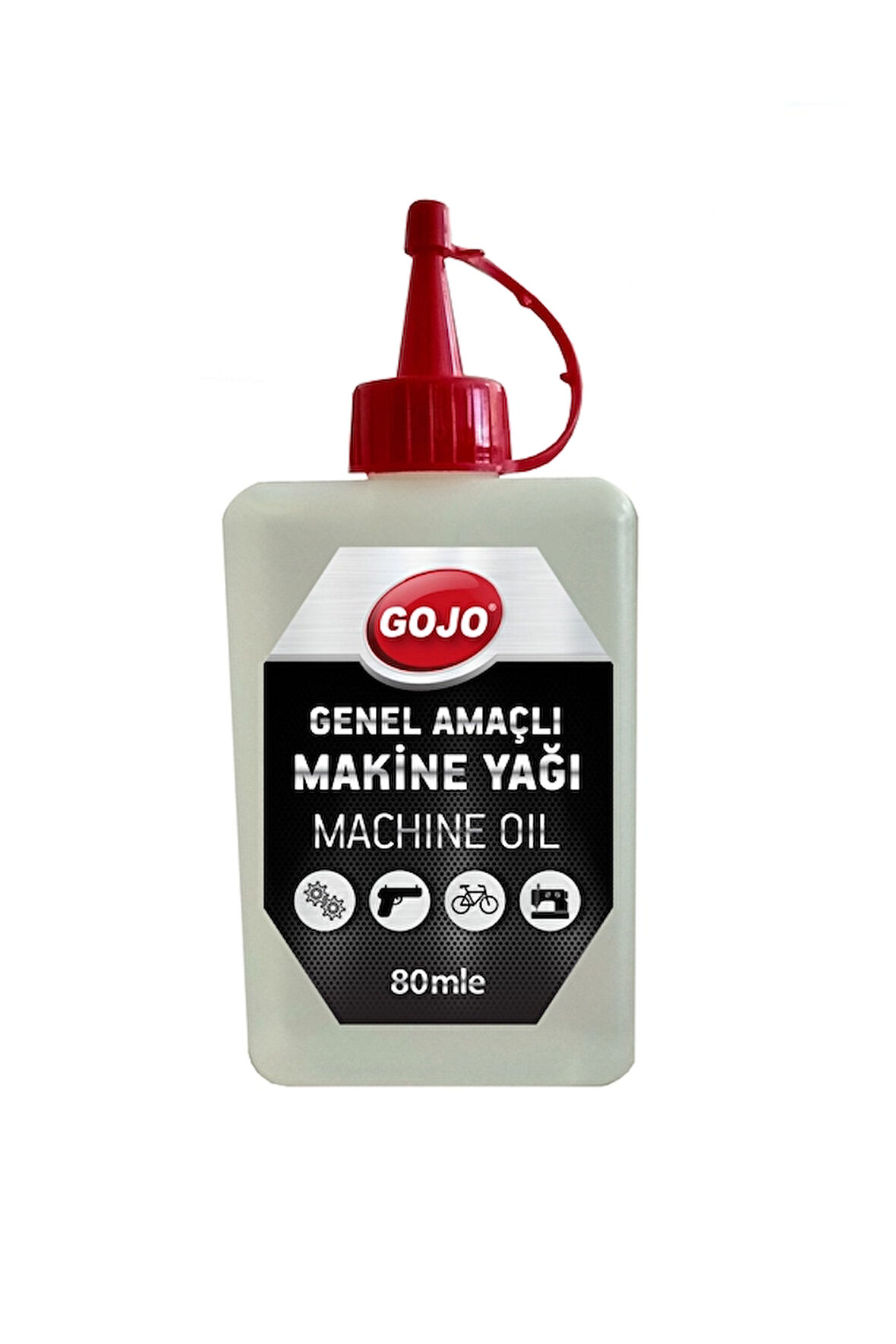 4 ADET   Gojo Genel Amaçlı Makine Yağı 80 ml