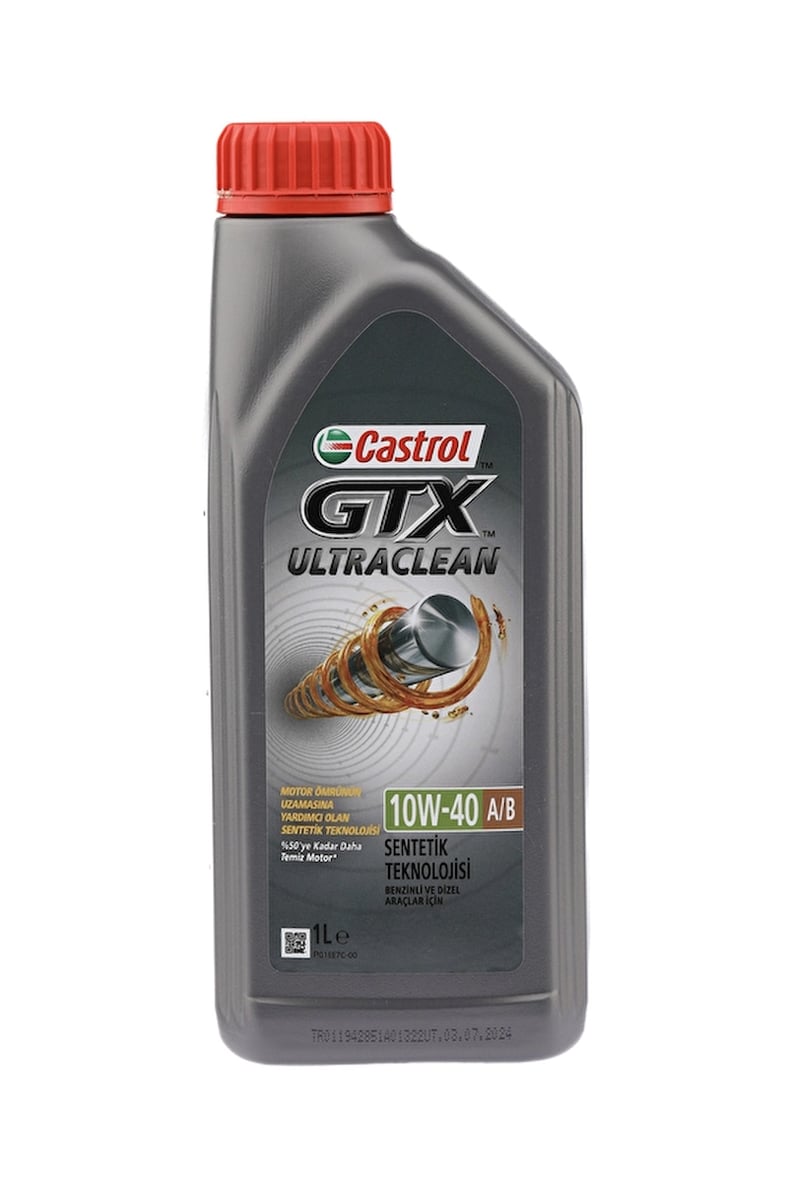 4 ADET Castrol GTX Ultraclean A/B 10W-40 Motor Yağı 1L Fiyatları ve ...
