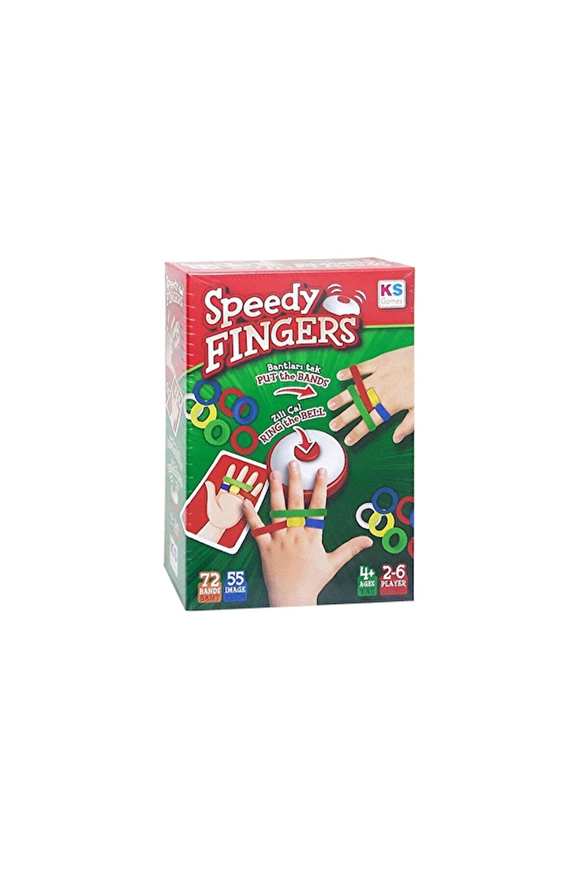 4 ADET   Ks Games Speedy Fingers 25113