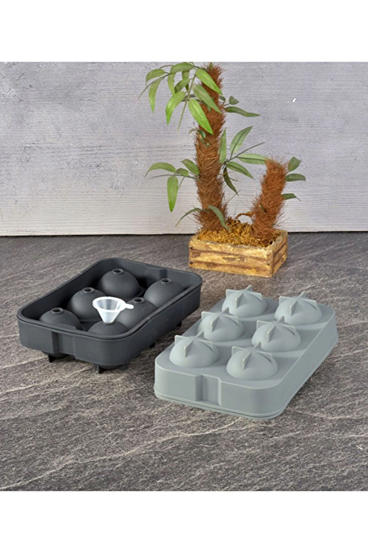 4 ADET   Tohana Silikon Top Buz Kalıbı