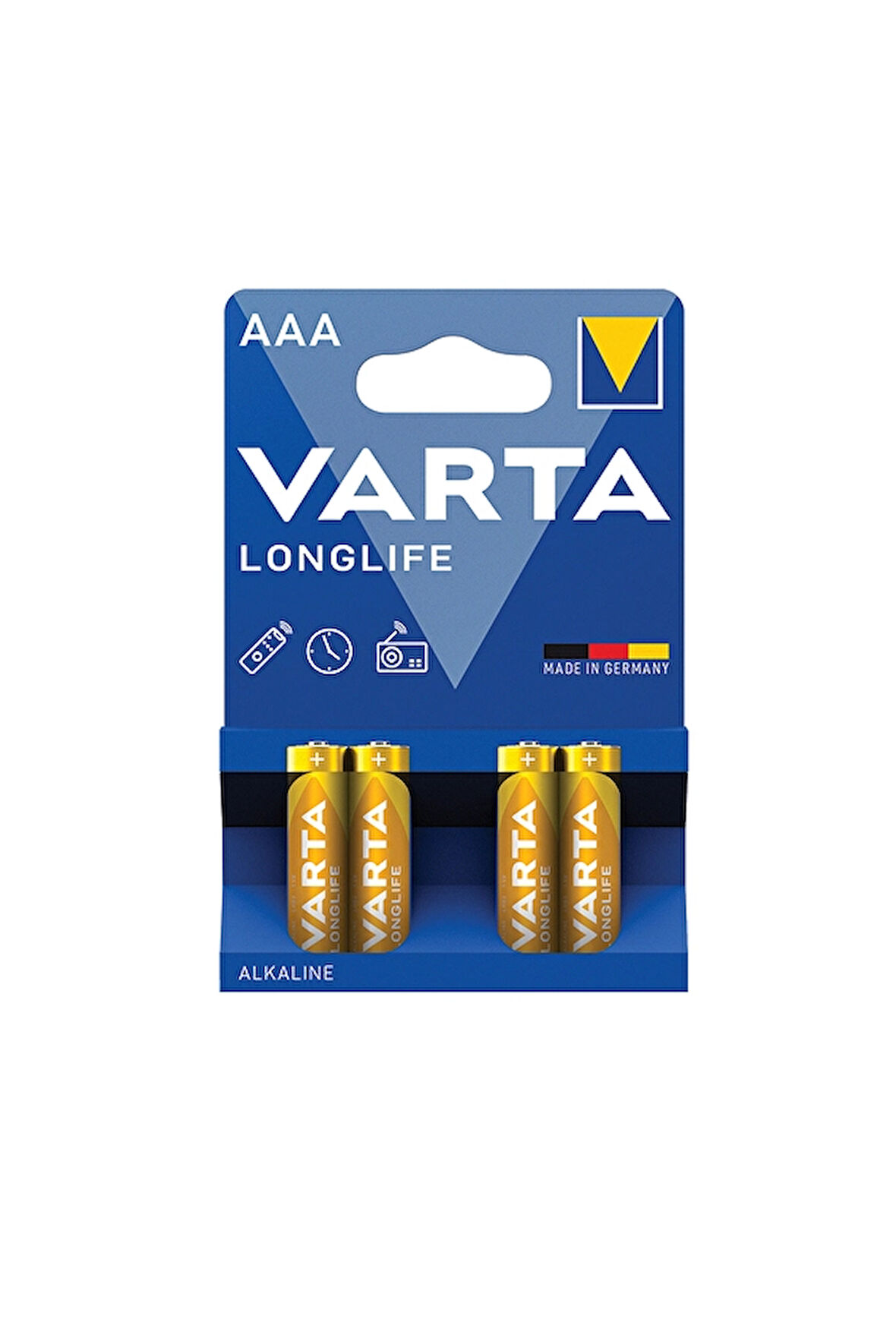 Varta Longlife 4'Lü İnce Alkalin Pil