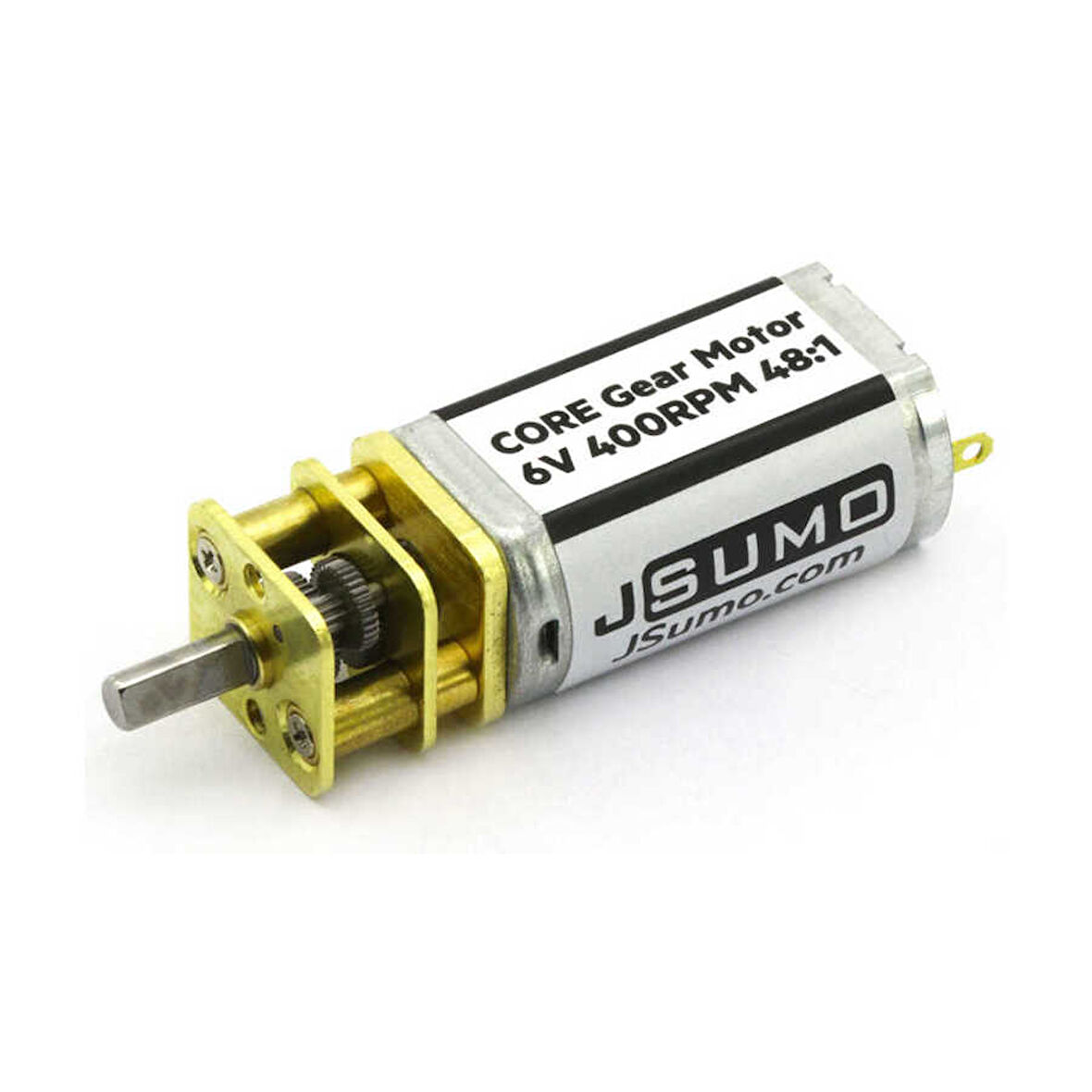 6V 400 RPM Jsumo Core DC Motor - Yüksek Torklu