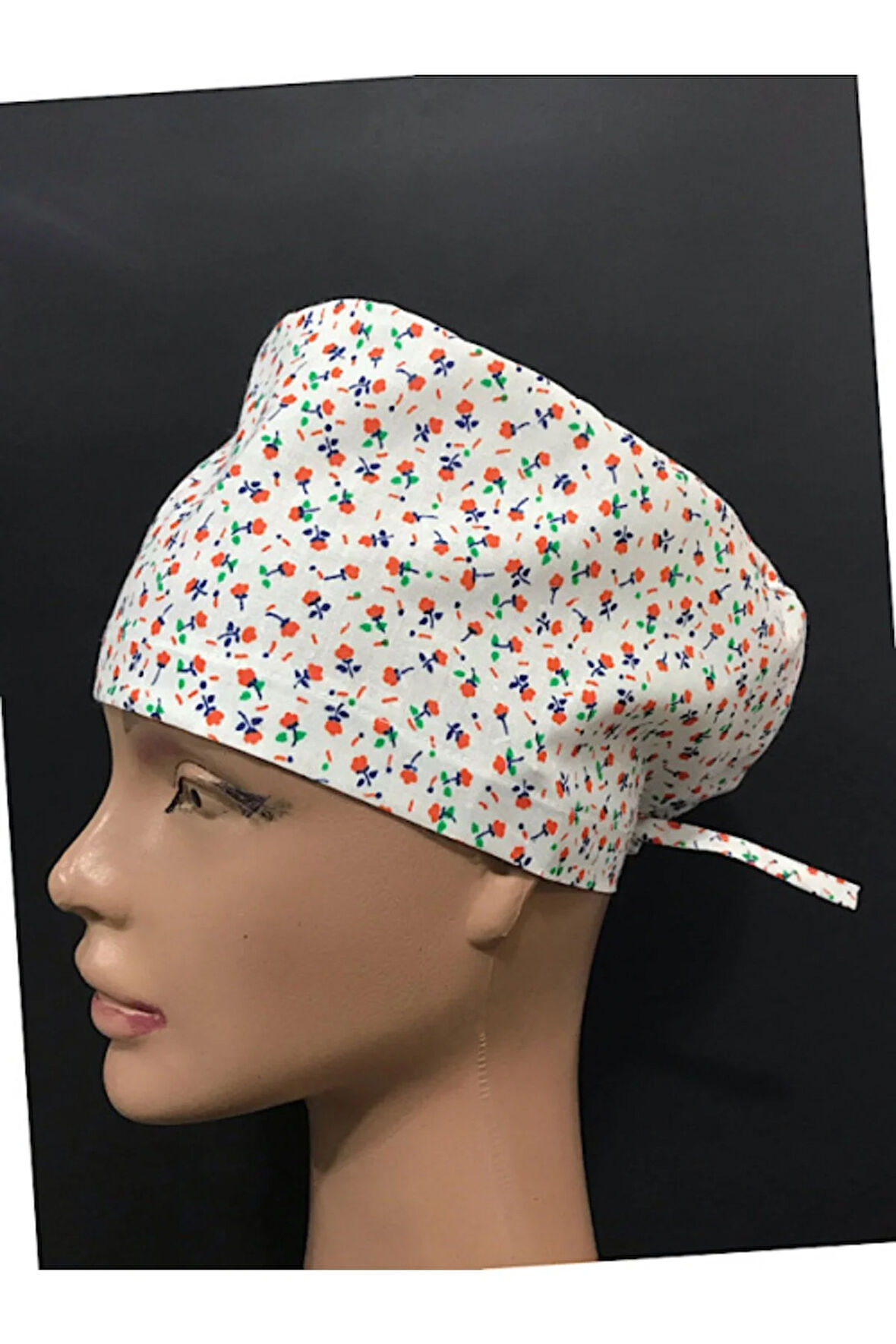 Cerrahi Bone Lastikli Ve Bağcıklıdır Doktor Hemşire Bonesi