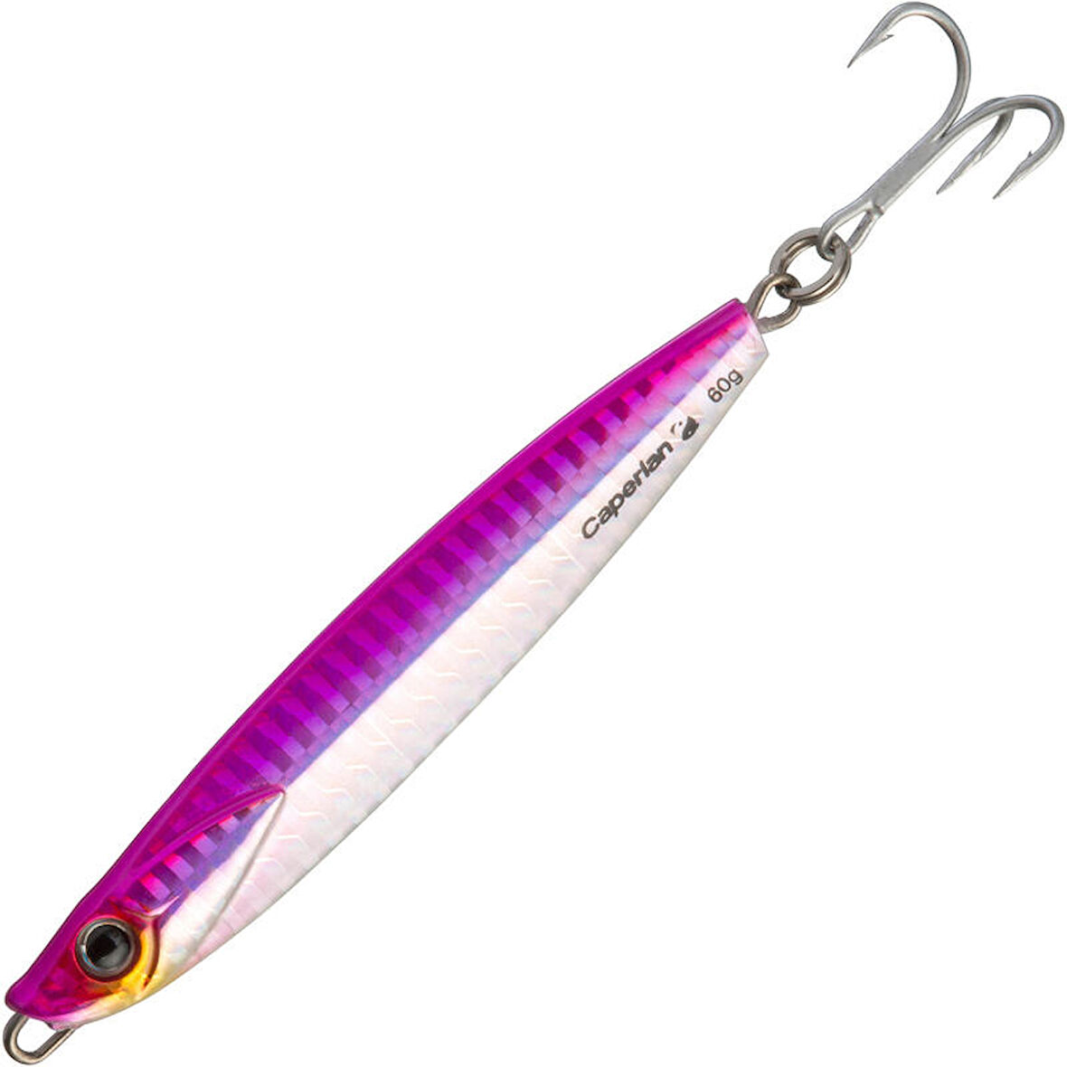 Sahte Balık Jig - Denizde Sahte Yemli Balıkçılık - 60 g 9,5 cm - Pembe - Biastos