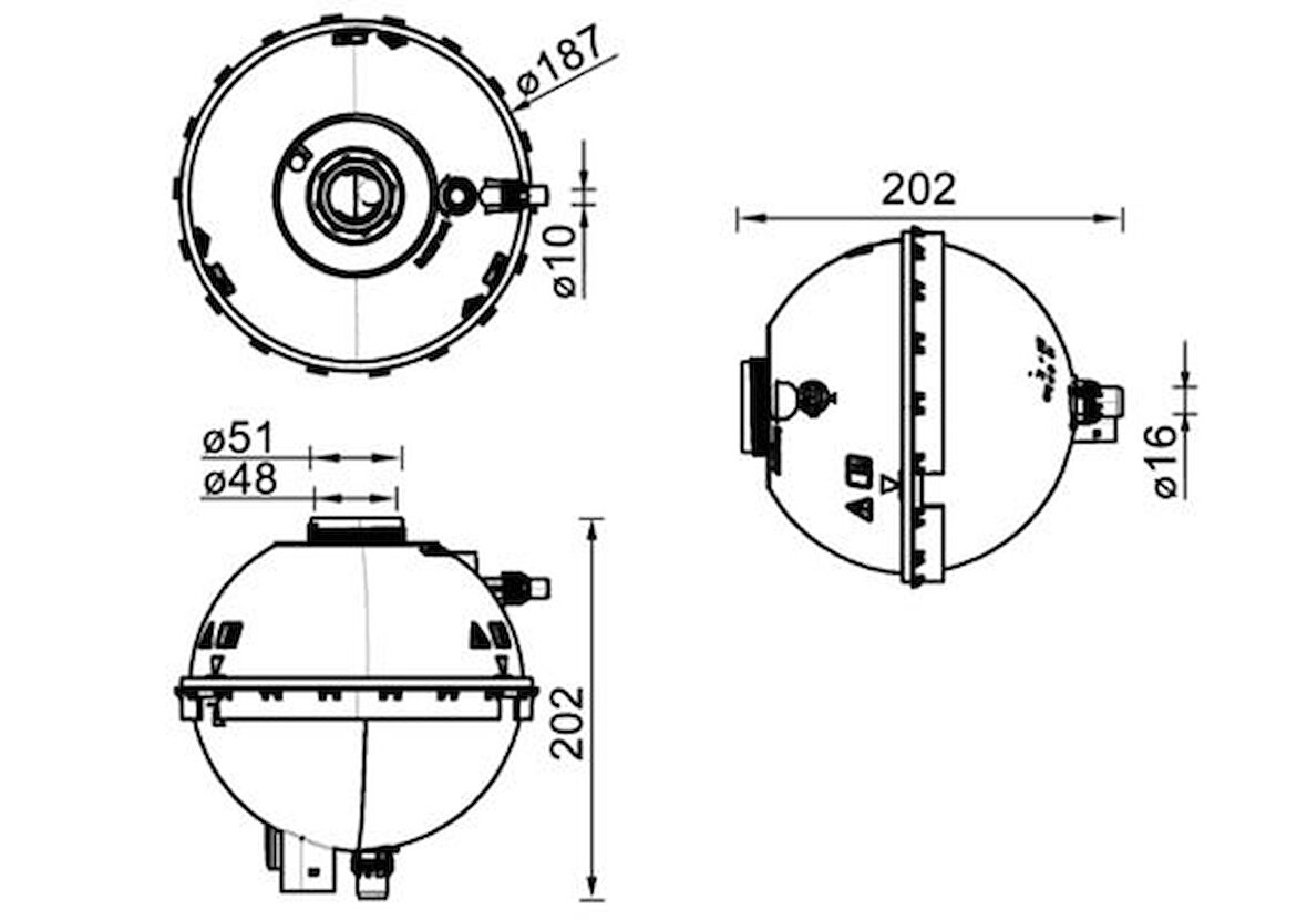 RADYATOR YEDEK SU DEPOSU BMW N13 N20 N26 B38 F20 F22 F23 F30 F32 F33 F34 F36 17137642158