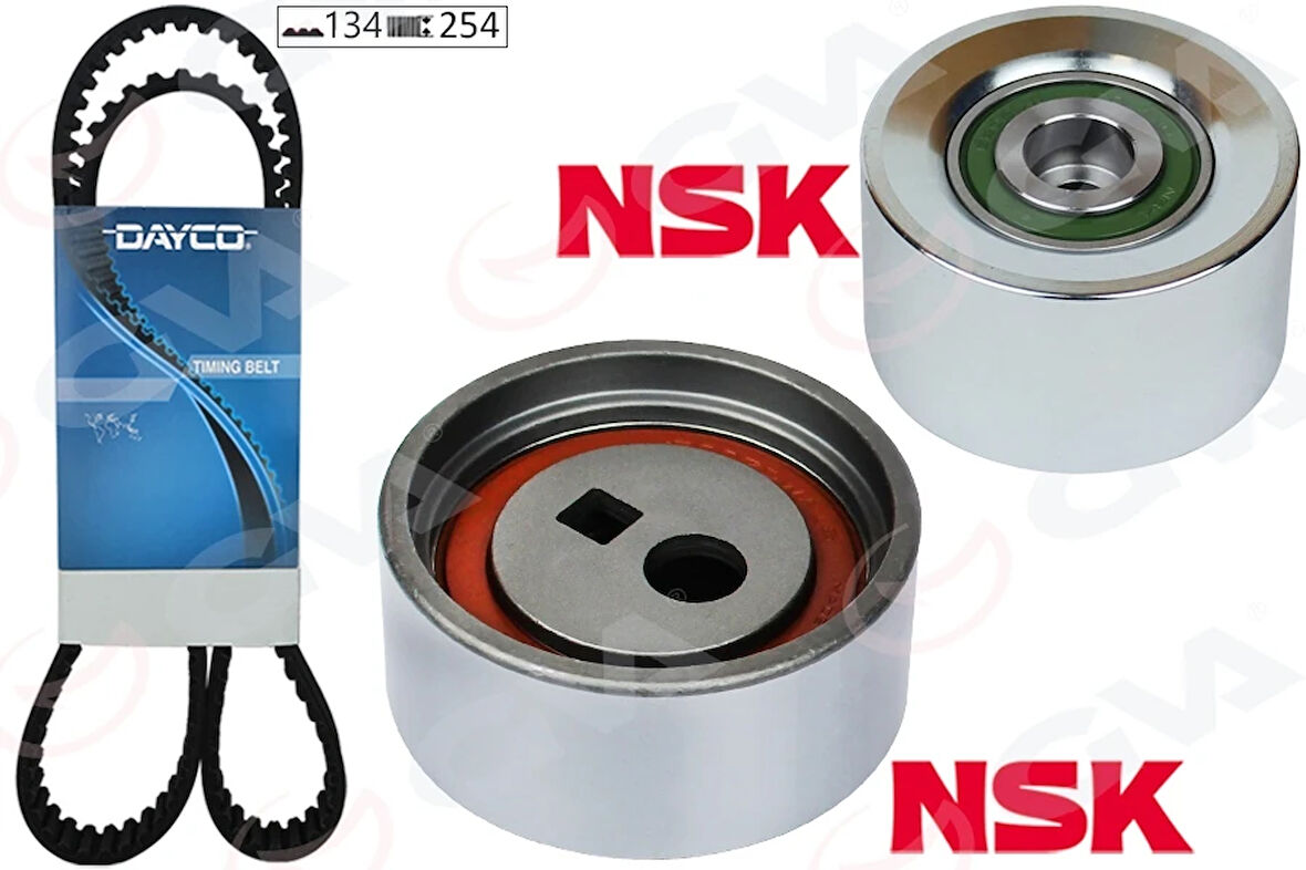 EKSANTRİK GERGİ KİTİ 134X254 P106 2 1.6 1996 TU5J4 -SAXO 1.6 1996-2003 TU5JP4 K015458XS 0831 L1 0831 T9 0831 L0