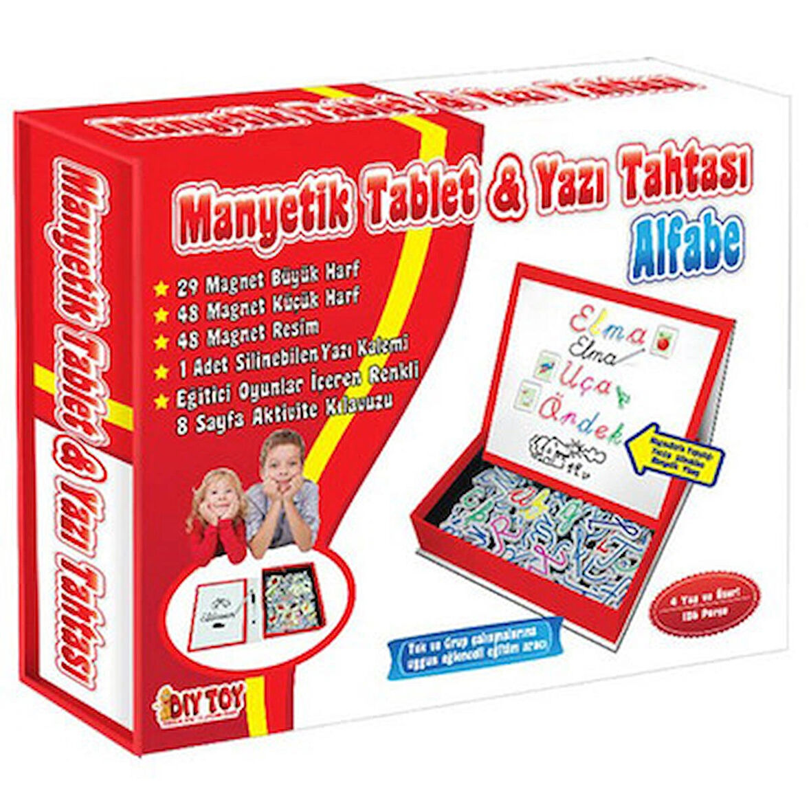 DiyToy Manyetik Tablet Alfabe Seti