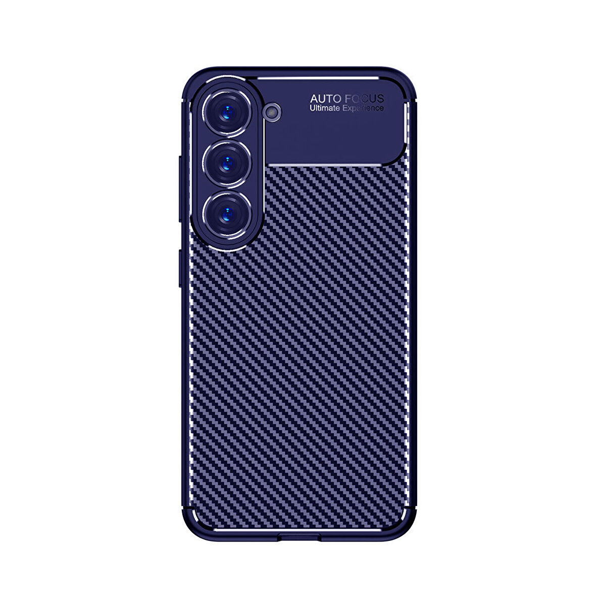 Samsung Galaxy S23 Plus ile Uyumlu Kılıf Focus Karbon Tasarım Telefon Kılıfı Kapak