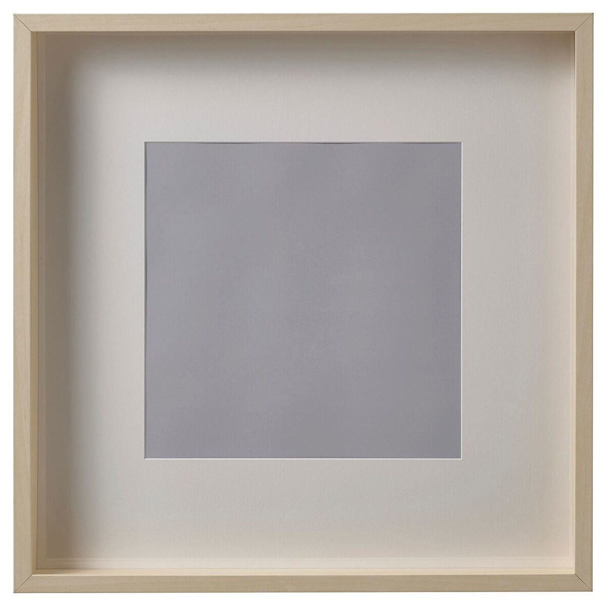Ahşap çerçeve, huş görünümlü, 50x50 cm