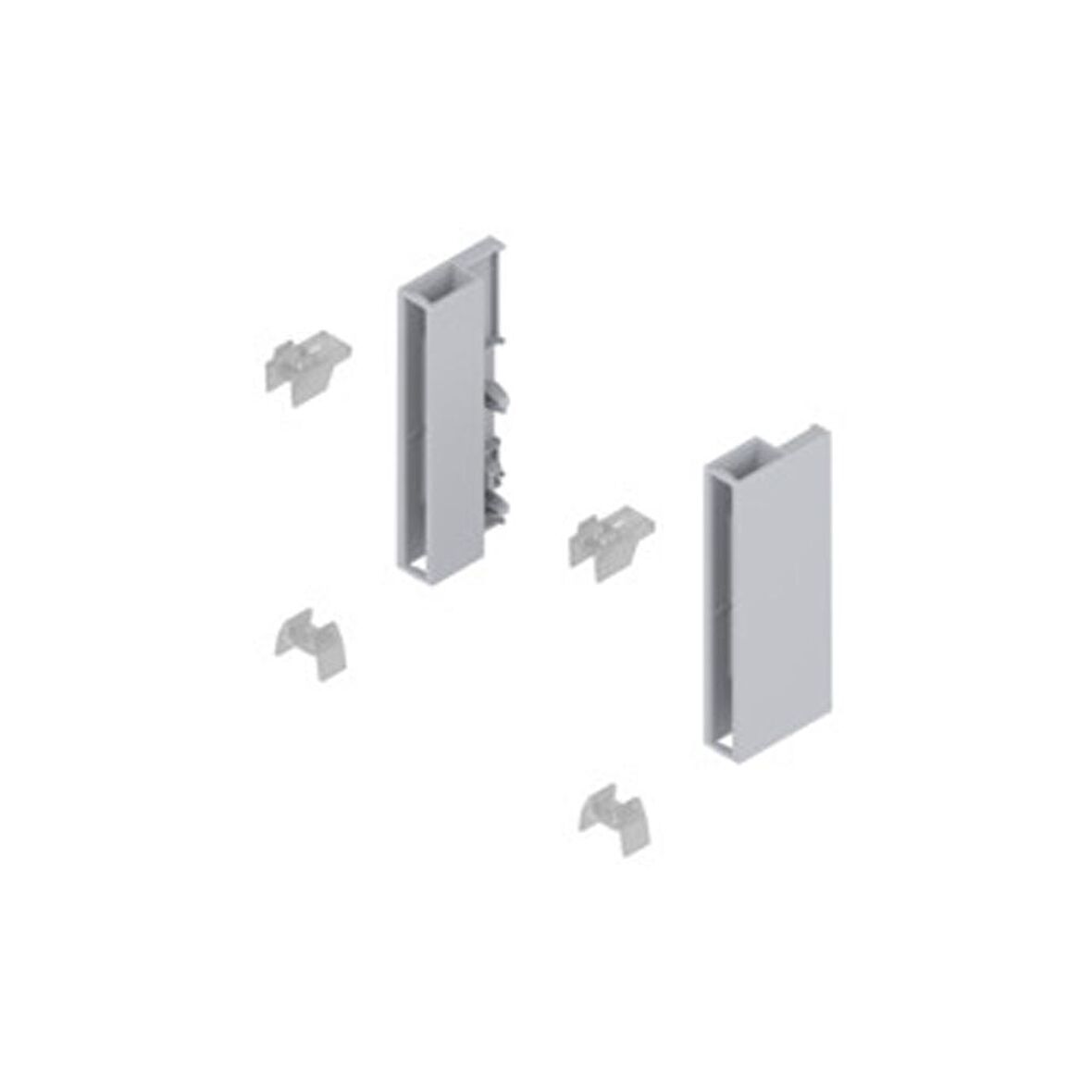 BLUM TDBX ANTORA D YÜKSEKLİK İÇİN YAN KAPAMA BAĞLANTI GRİ