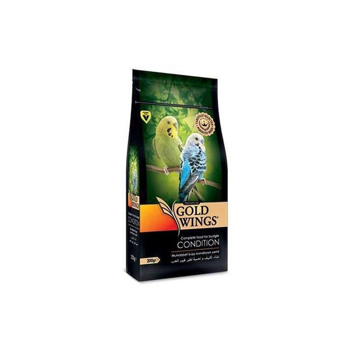 Gold Wings Sade 200 Gr Muhabbet Kuşu Yemi 