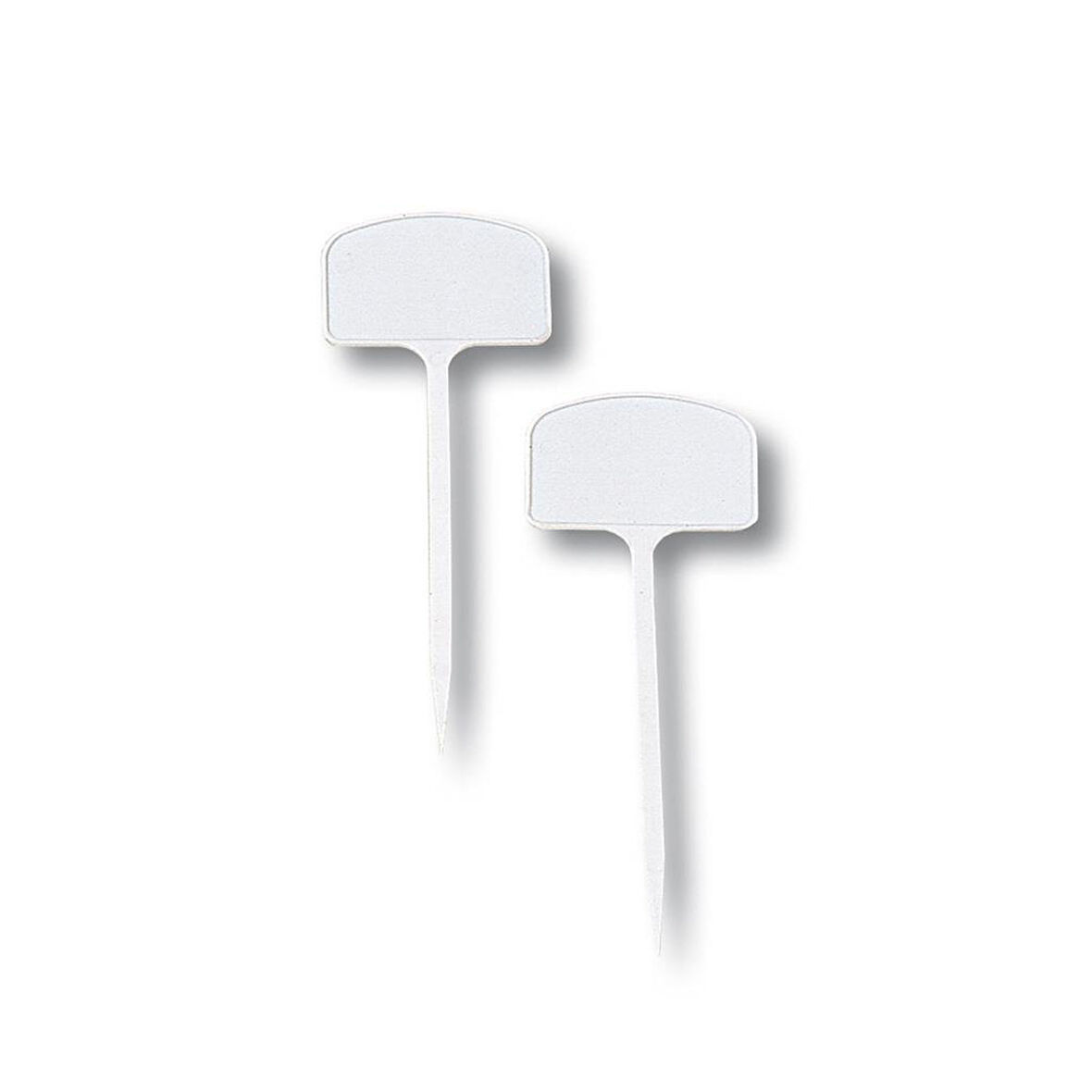 Bitki Etiketi Beyaz Plastik 7 Adet