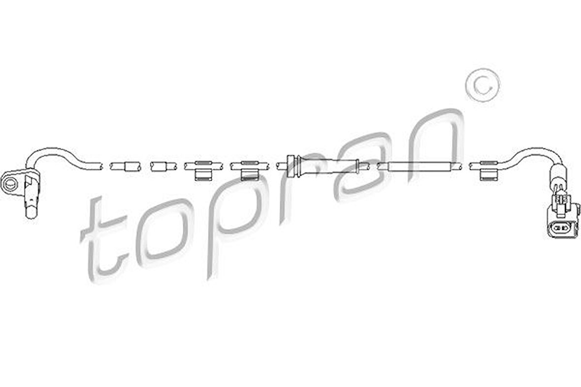 ARKA ABS HIZ SENSORU SOL TRANSIT 5347 5348 TT9 2.2 155PS 2011-2014 2.2 TDCI 2.4 TDCI 3.2 TDCI 6C112B372CE 6C112B372CD 1785284