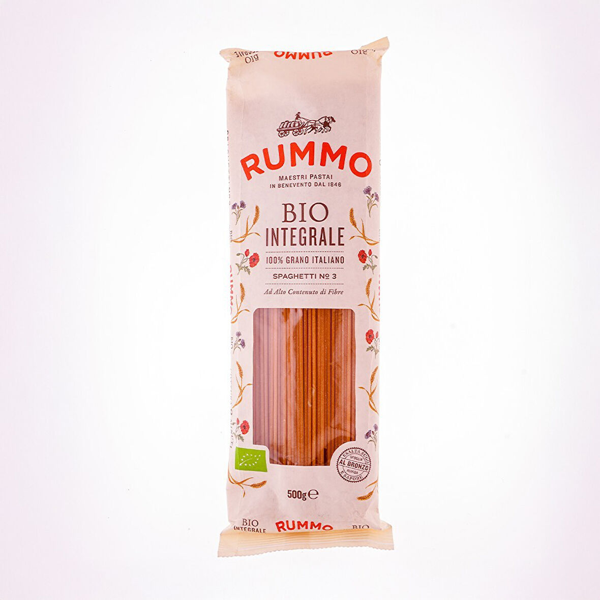 Rummo Bio Integrale Kepekli̇ Spaghetti No 3 500 Gr