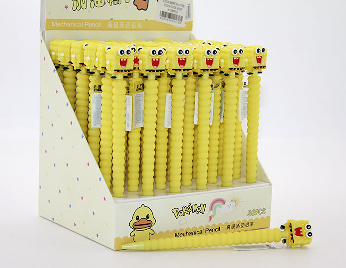 07 Uçlu Süngerbob Kalem 