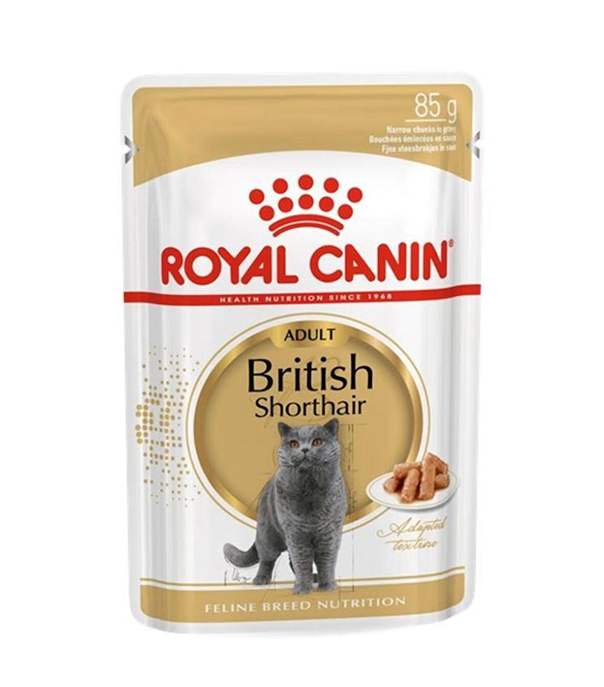 Royal Canin British Shorthair Yetişkin Kedi Yaş Maması 85 Gr X 12 Adet