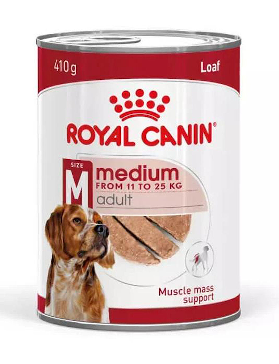 Royal Canin Loaf Mousse Orta Irk Ezme Yetişkin Köpek Konservesi 410gr