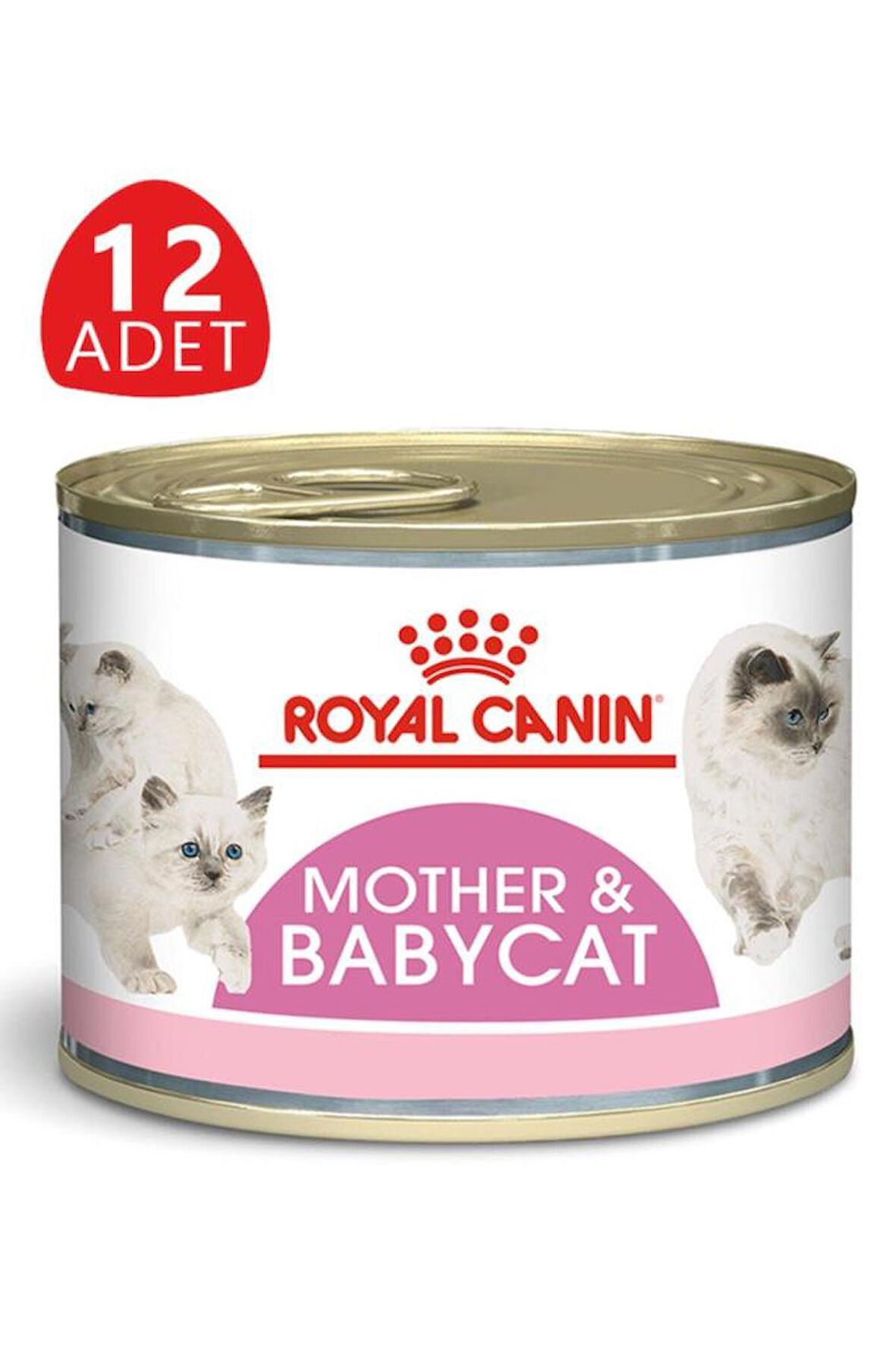 Royal Canin Babycat Instinctive Yavru Ve Anne Kediler Için Konserve 195 Gr X 12 Adet