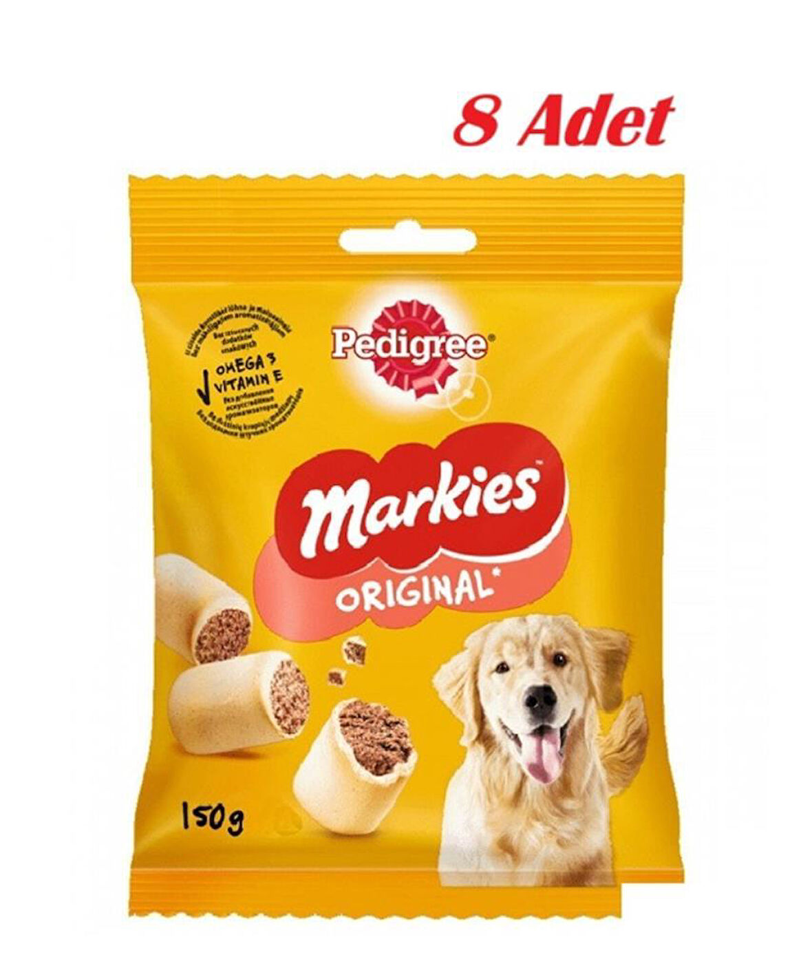 Pedigree Markies Köpek Ödül Bisküvisi 150 Gr*8 Adet