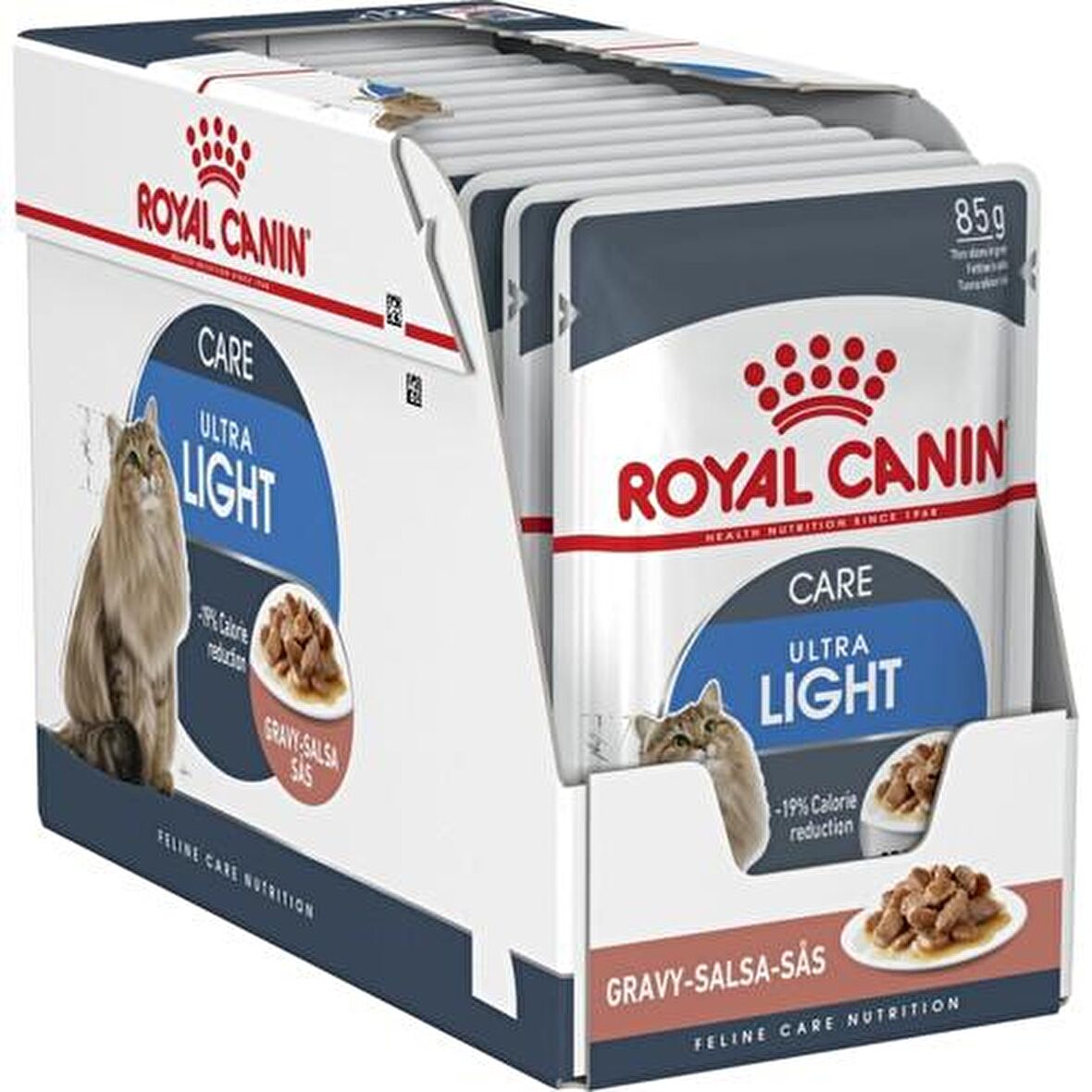 Royal Canin Ultra Light Pouch Kedi Konserve Maması 85 Gr 12 Adet