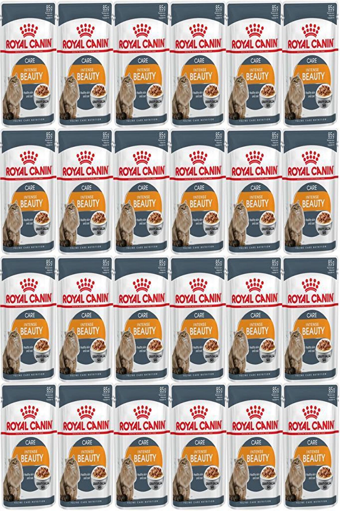 Royal Canin Intense Beauty Yetişkin Kedi Konservesi 85gr 24 Adet