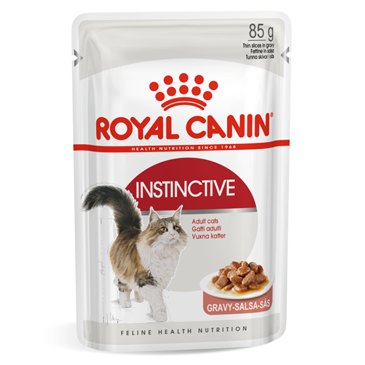 Royal Canin İnstinctive Gravy Yetişkin Kedi Konservesi 85 Gr