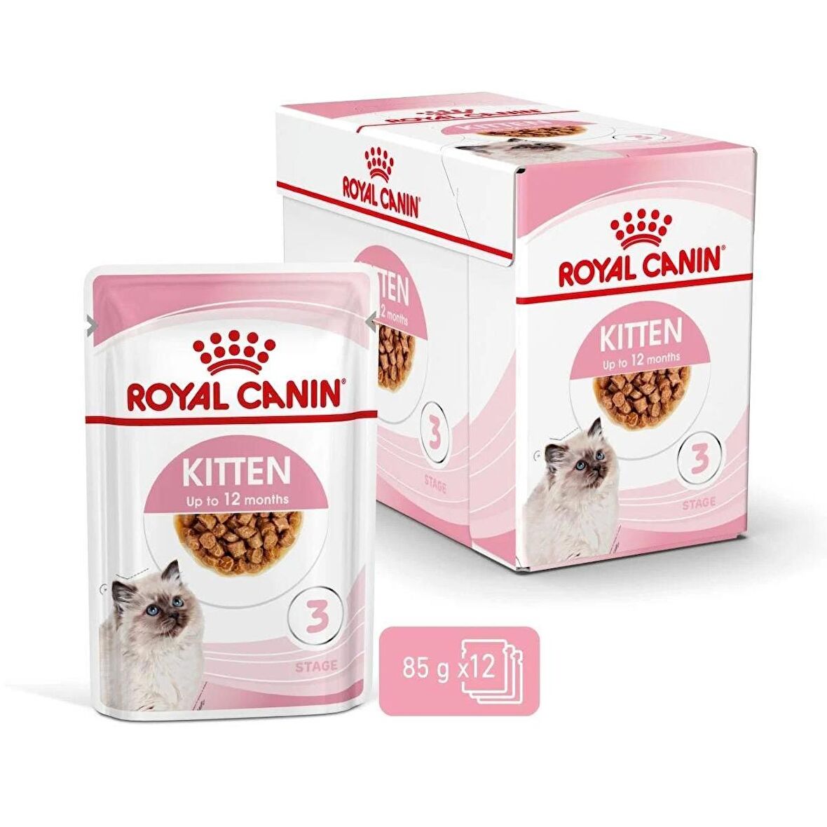Royal Canin Kitten Instinctive Yavru Kedi Konservesi 85Gr 12'Li Paket