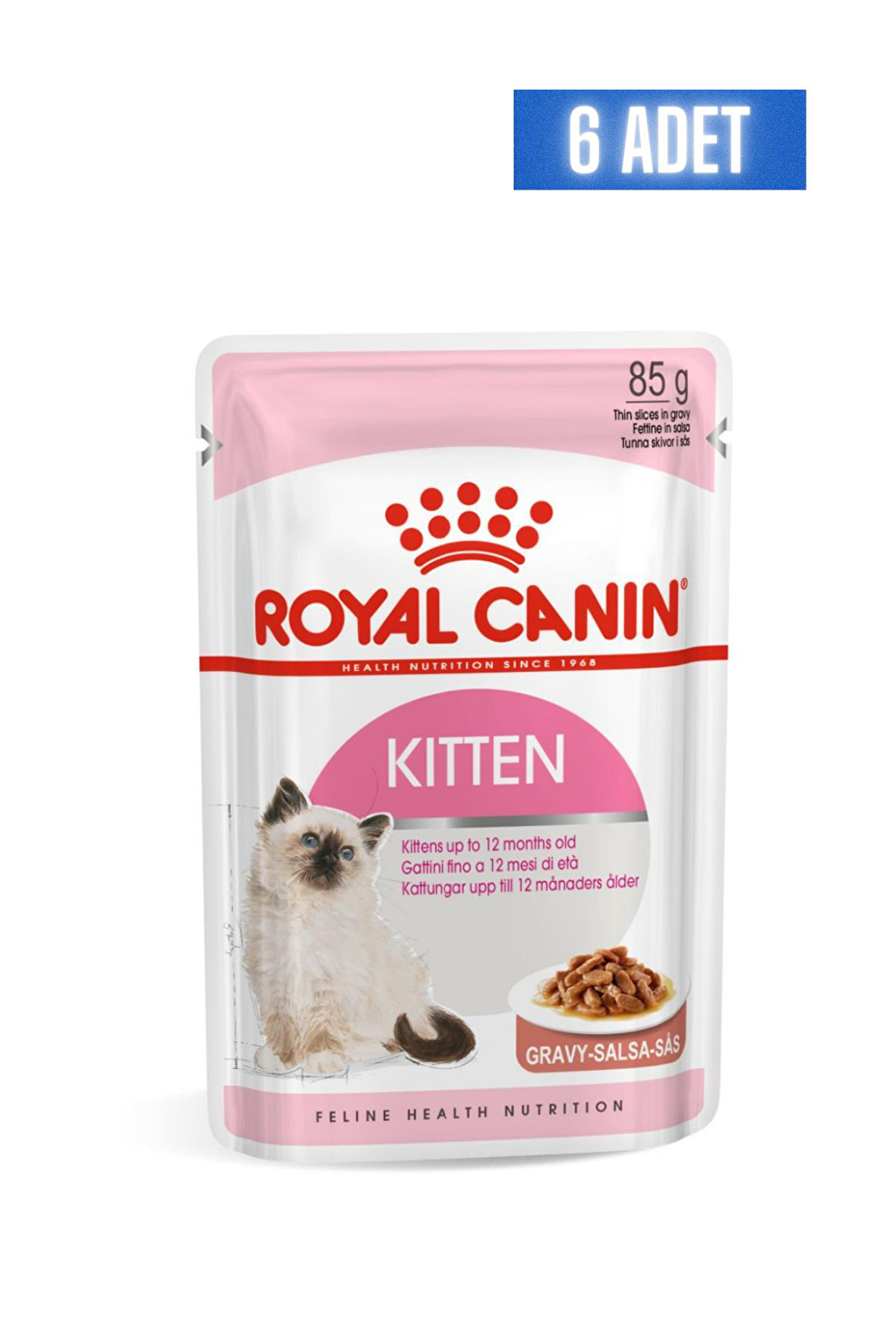 Royal Canin Kitten İnstinctive Gravy 85 GR x 6 