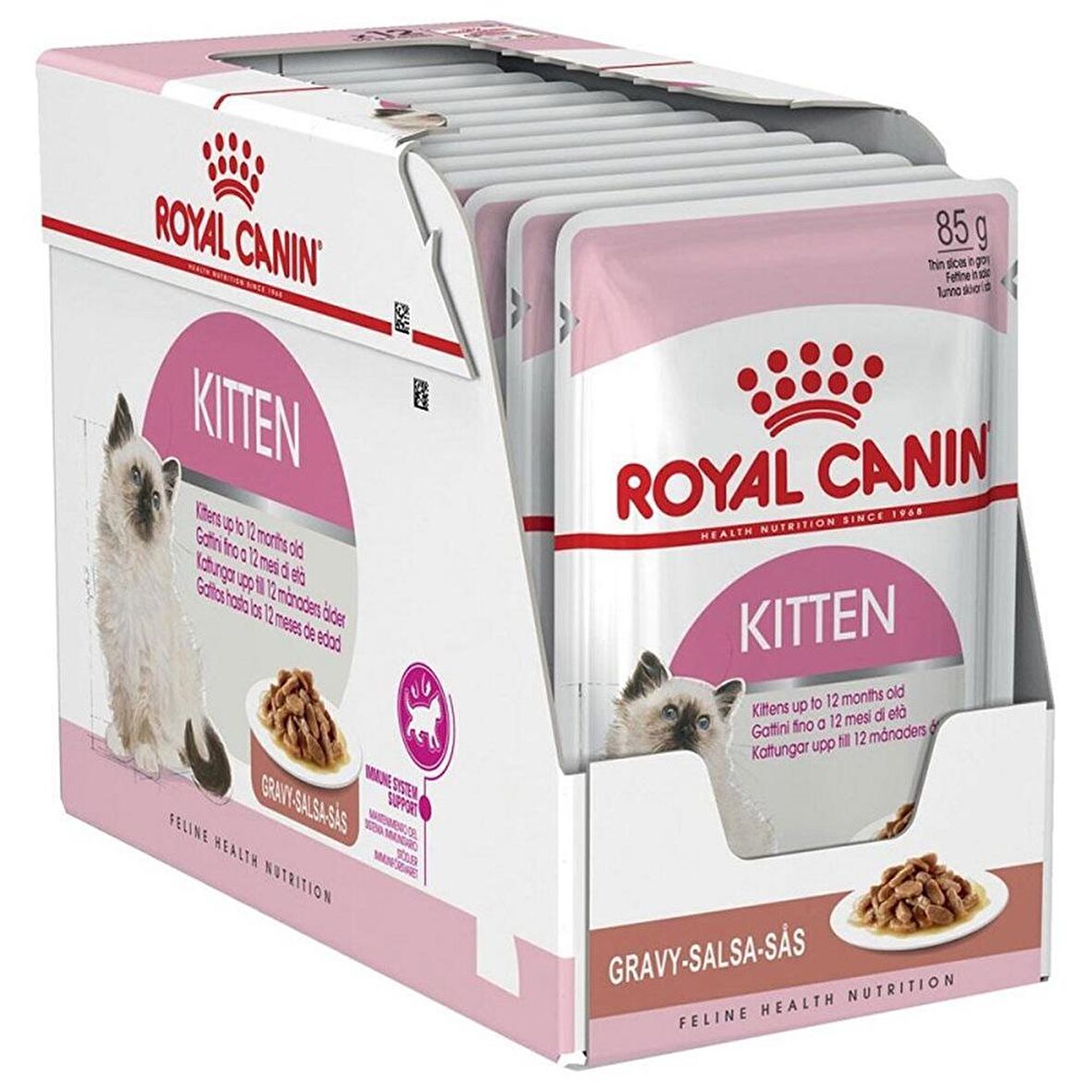 Royal Canin Kitten Gravy Pouch 85 Gr X 12 ADET