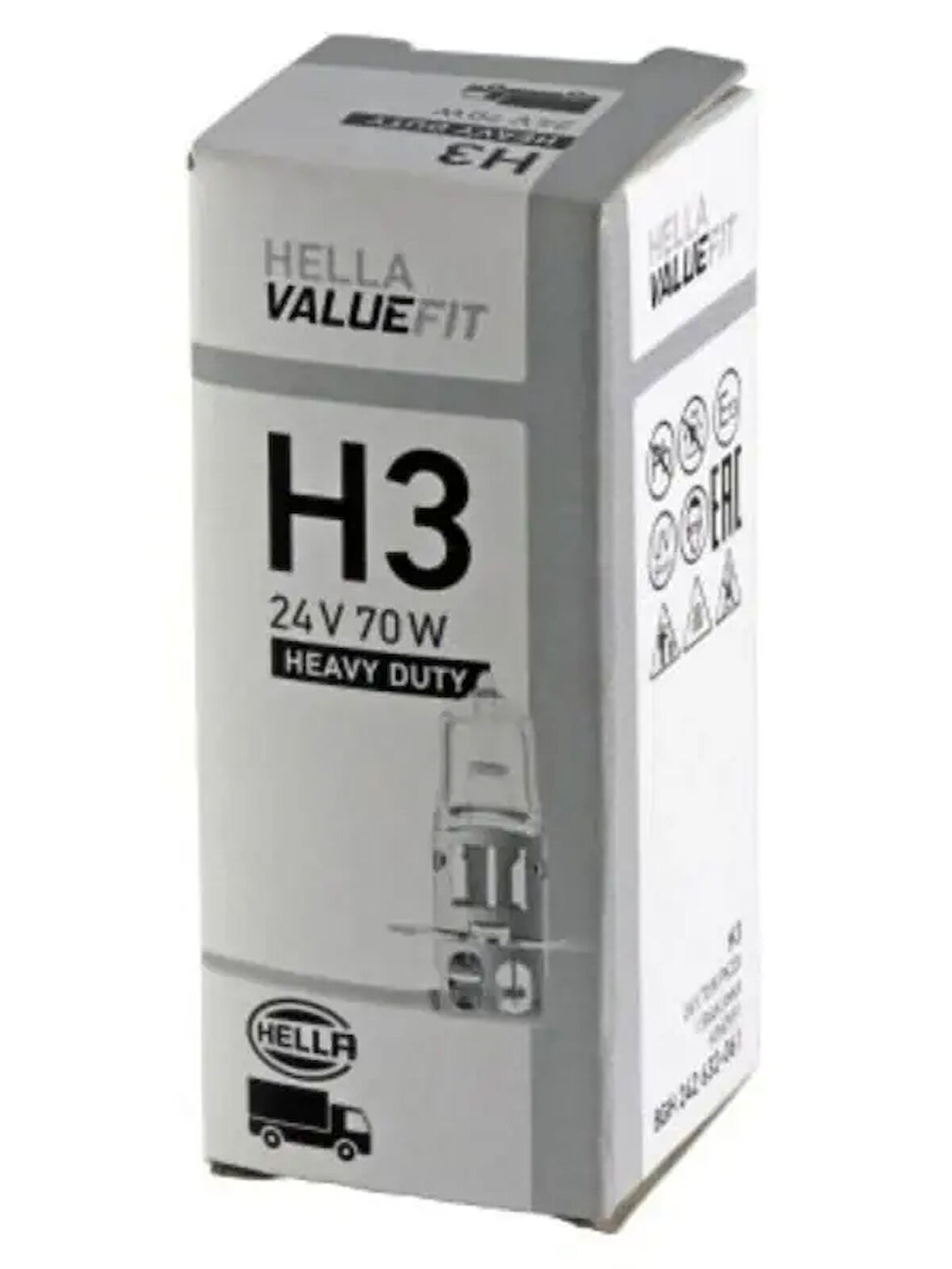 AMPUL H3 HALOJEN  24V/70W  H3-  PK22S  DAF/IRISBUS/IVECO/MAN/MERCEDES/NEOPLAN/RENAULT/SCANIA/VOLVO