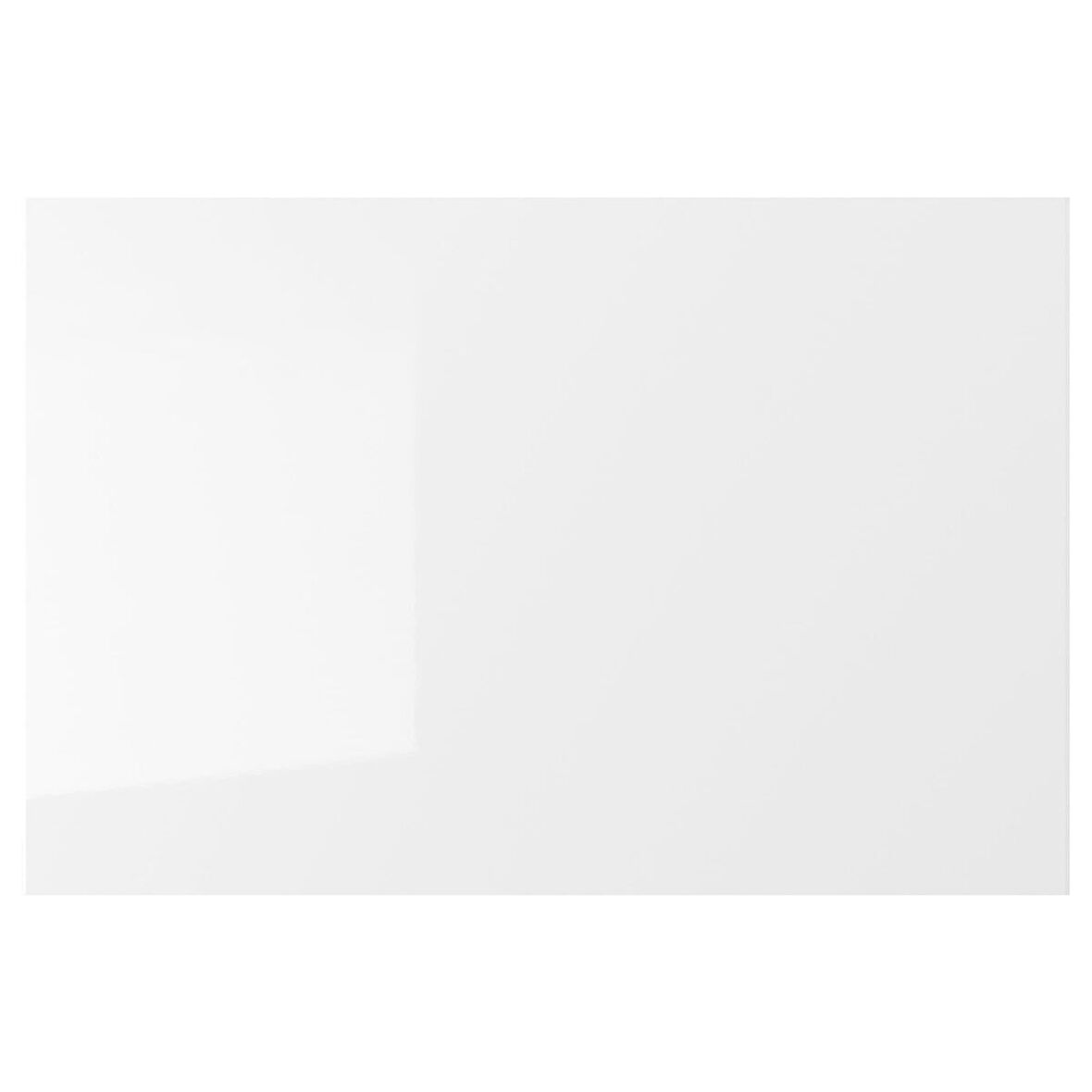 Çekmece ön paneli, parlak cila beyaz, 60x40 cm