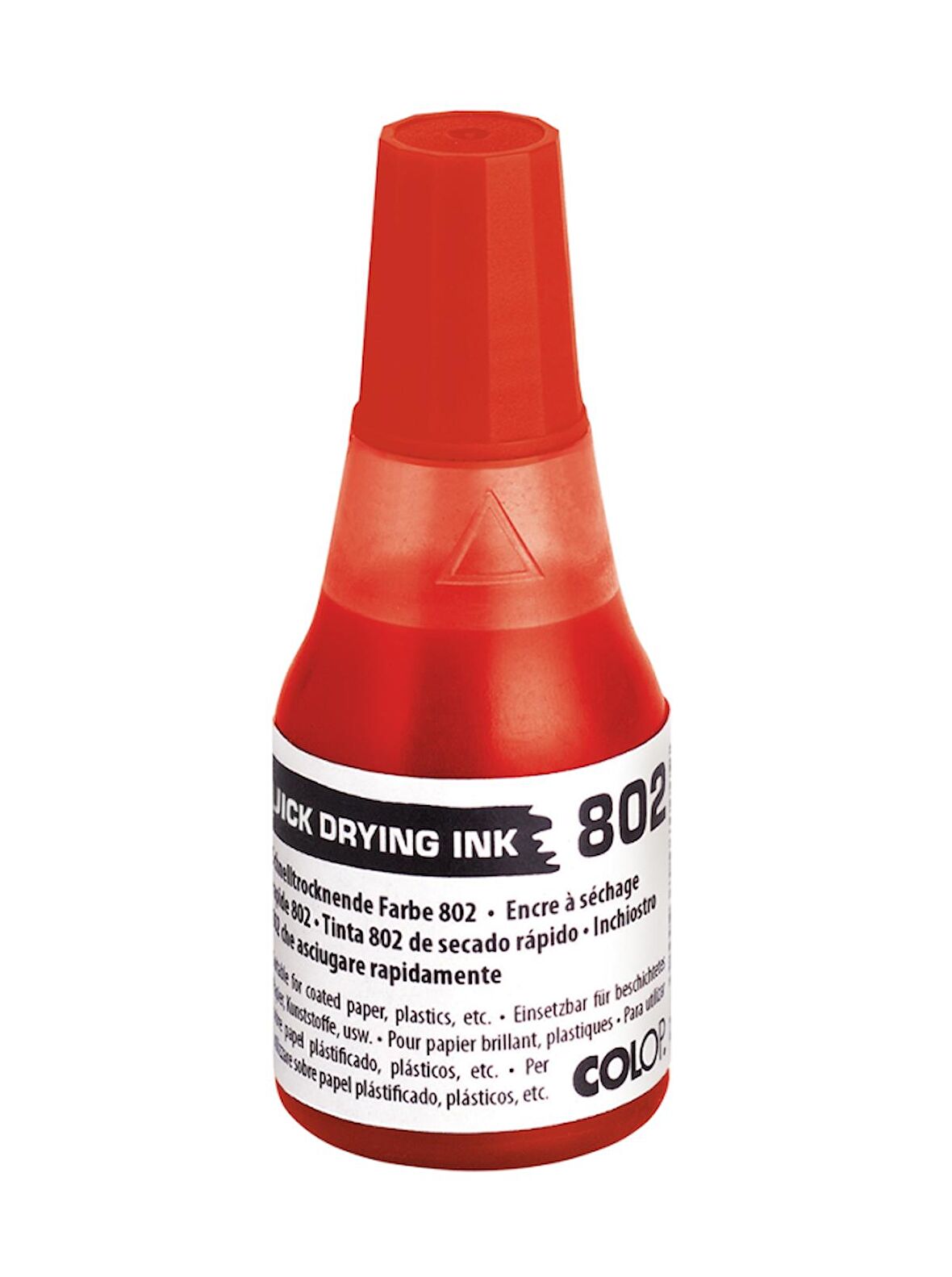 COLOP 802 25ML ÇABUK KURUYAN MÜREKKEP KIRMIZI