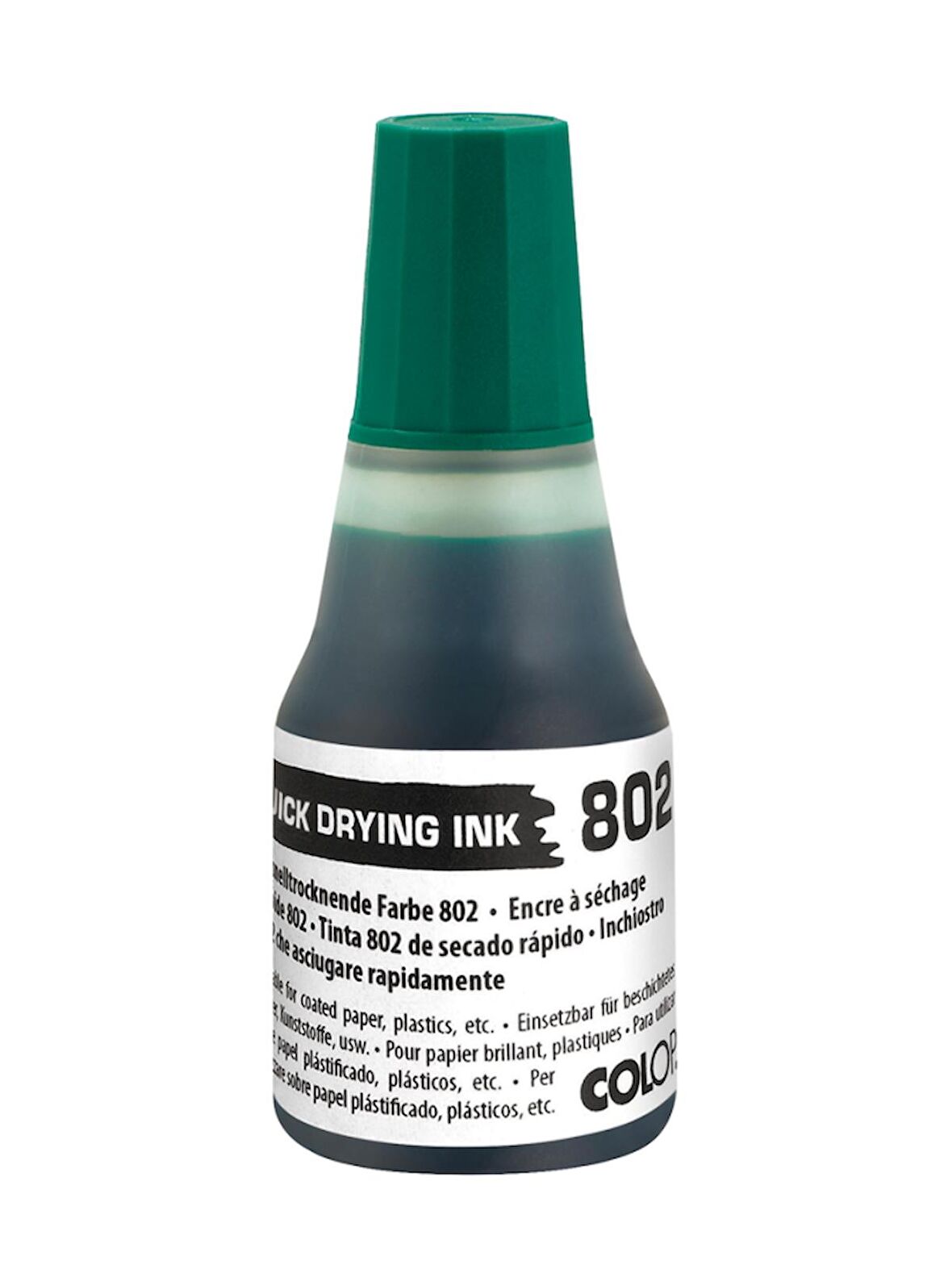 COLOP 802 25ML ÇABUK KURUYAN MÜREKKEP YEŞİL