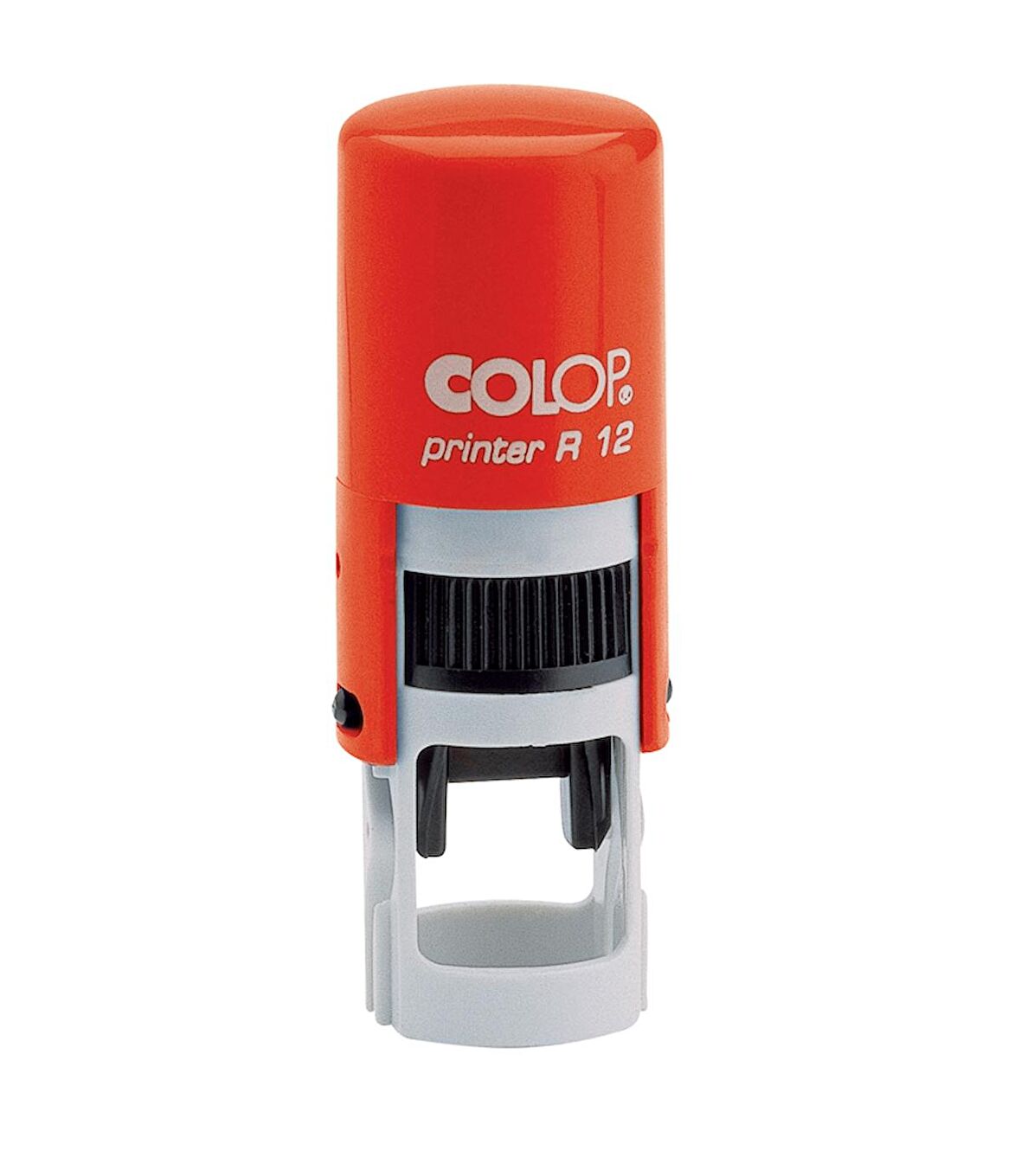 COLOP R12 YUVARLAK KIRMIZI KASA SİYAH KEÇE - 12MM