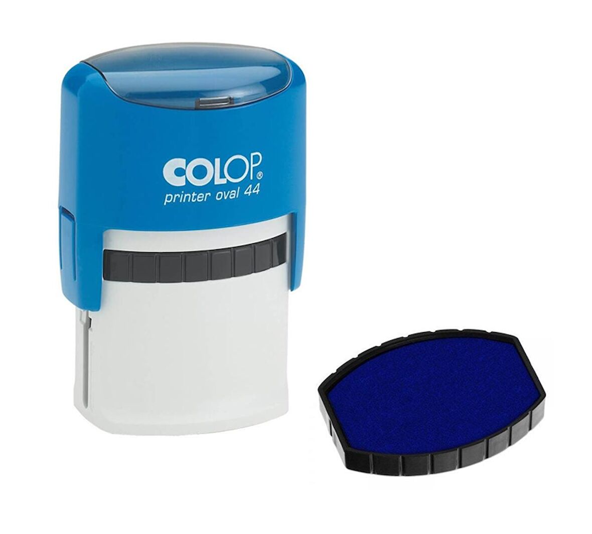 COLOP PRINTER OVAL 44 MAVİ KASA MAVİ KEÇE