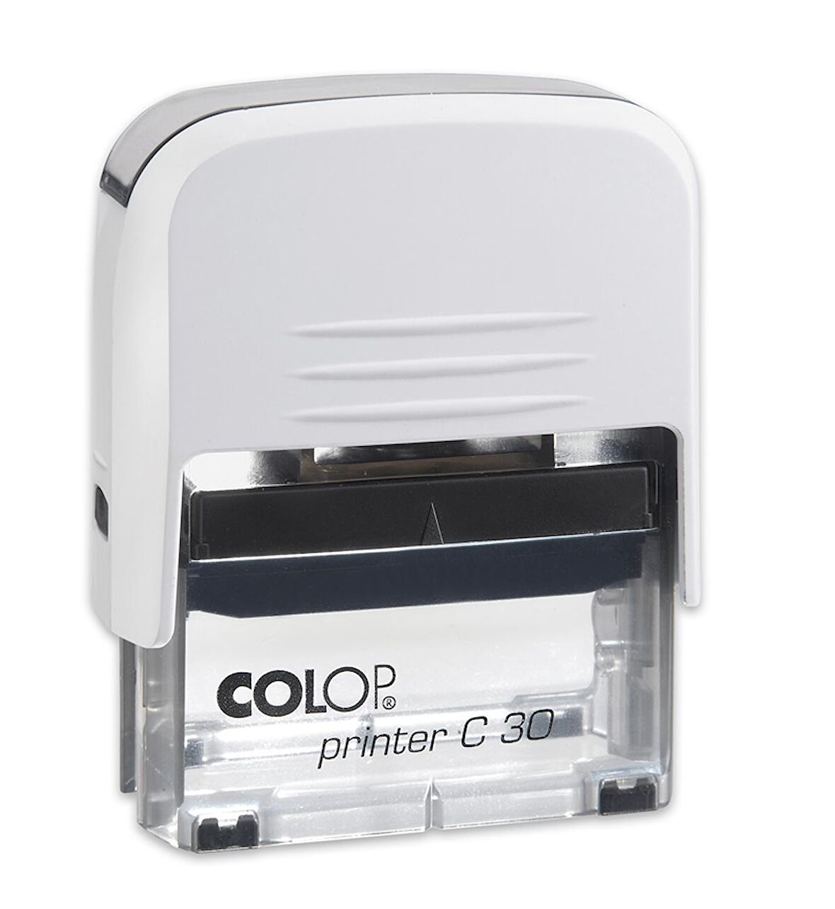 COLOP PRINTER C30 BEYAZ KASA MAVİ KEÇE - 18X47MM