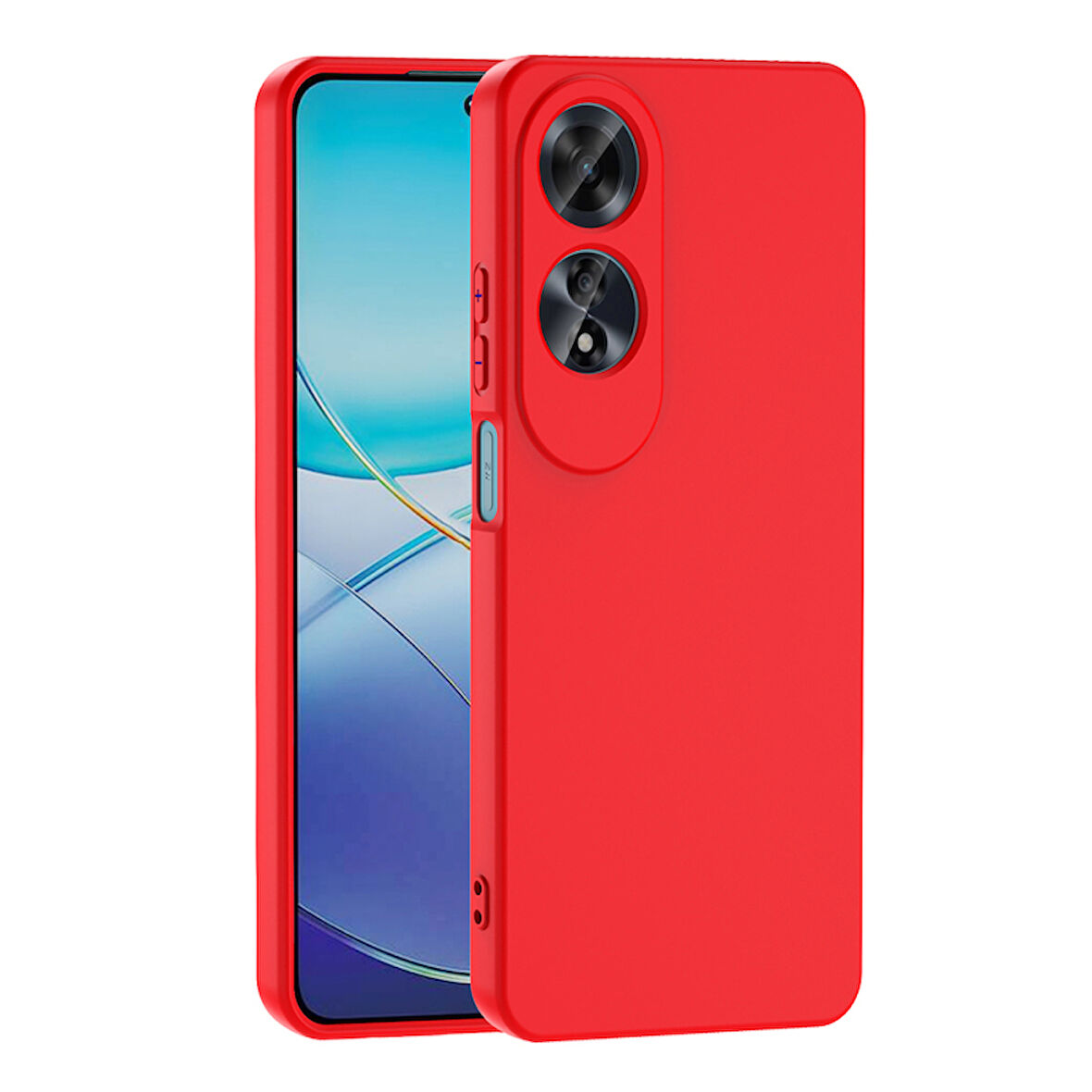 Oppo A60 ile Uyumlu Kılıf Içi Kadife Lansman Tasarım Telefon Kılıfı Kapak