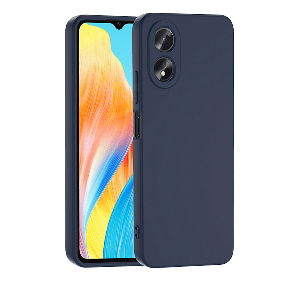 Oppo A38 ile Uyumlu Kılıf Içi Kadife Lansman Tasarım Telefon Kılıfı Kapak