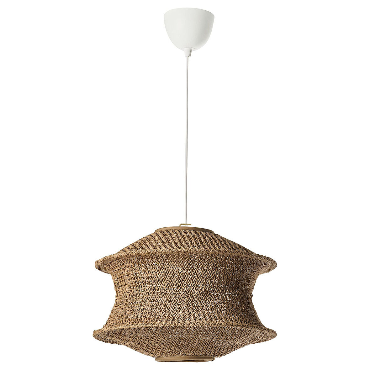 Sarkıt lamba, bej-beyaz, 45 cm