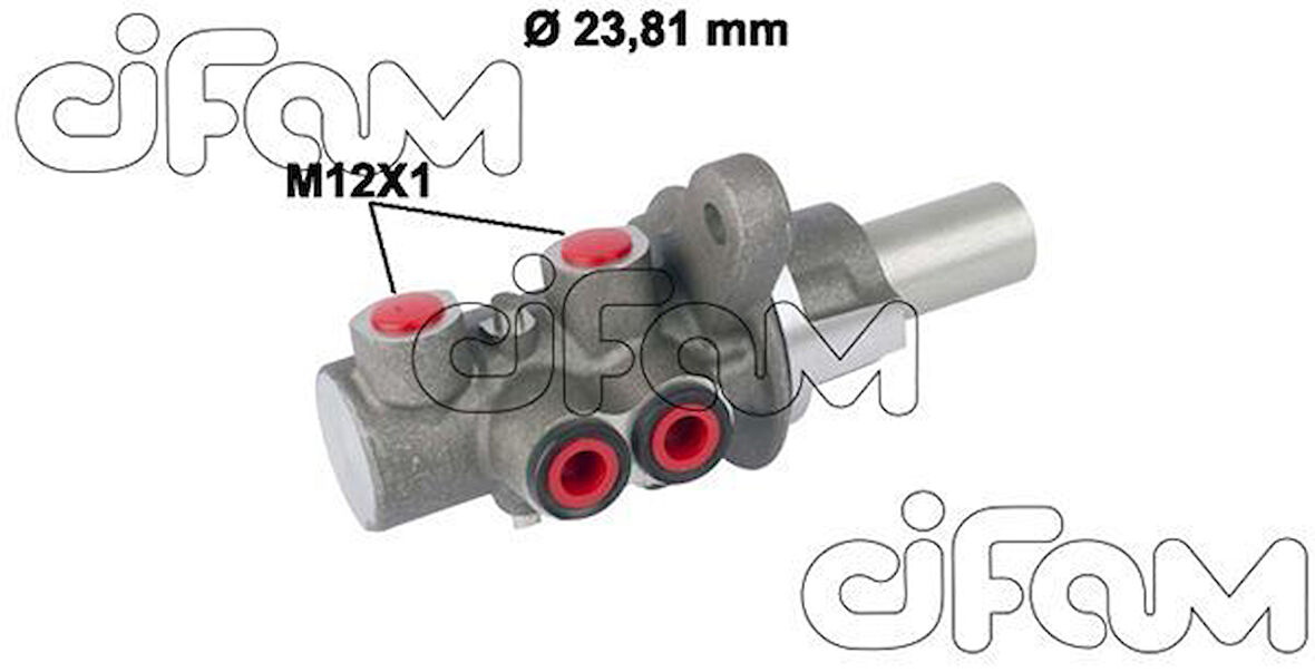 FREN ANA MERKEZİ OPEL COMBO D 2010 DOBLO 2010-2023.81MM ABS Lİ 95512231 95527699 77368348 558223