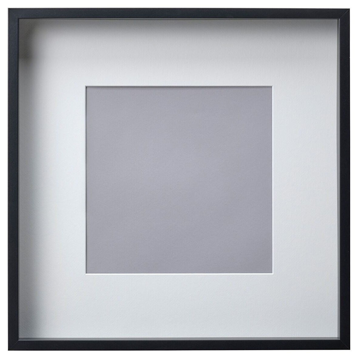 Siyah çerçeve, siyah, 50x50 cm