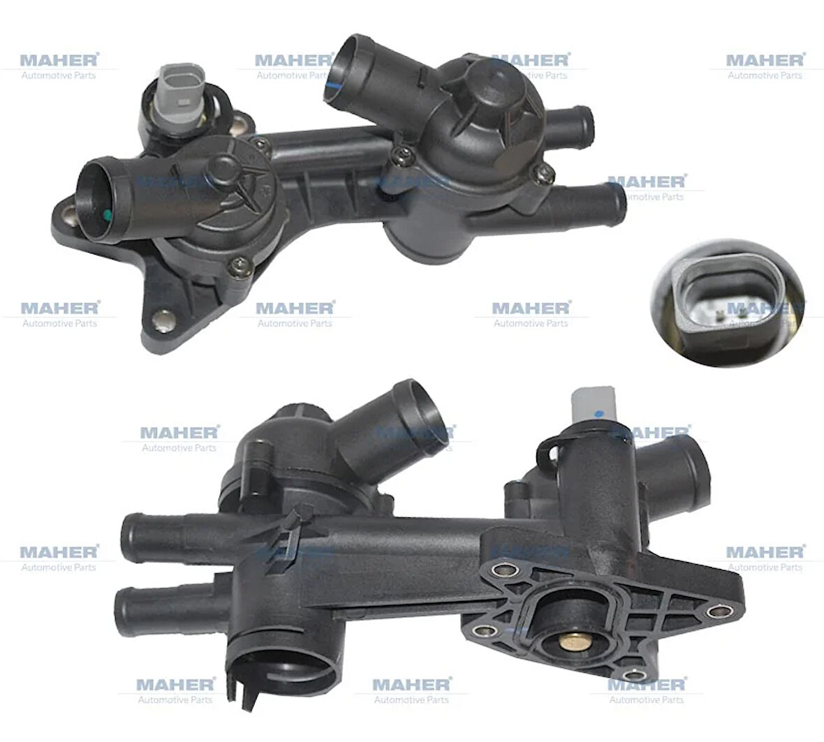 TERMOSTAT KOMPLE GOLF / JETTA / PASSAT 2004-2008 BAG-BLF-BLP 1.6 FSI 03C121111H