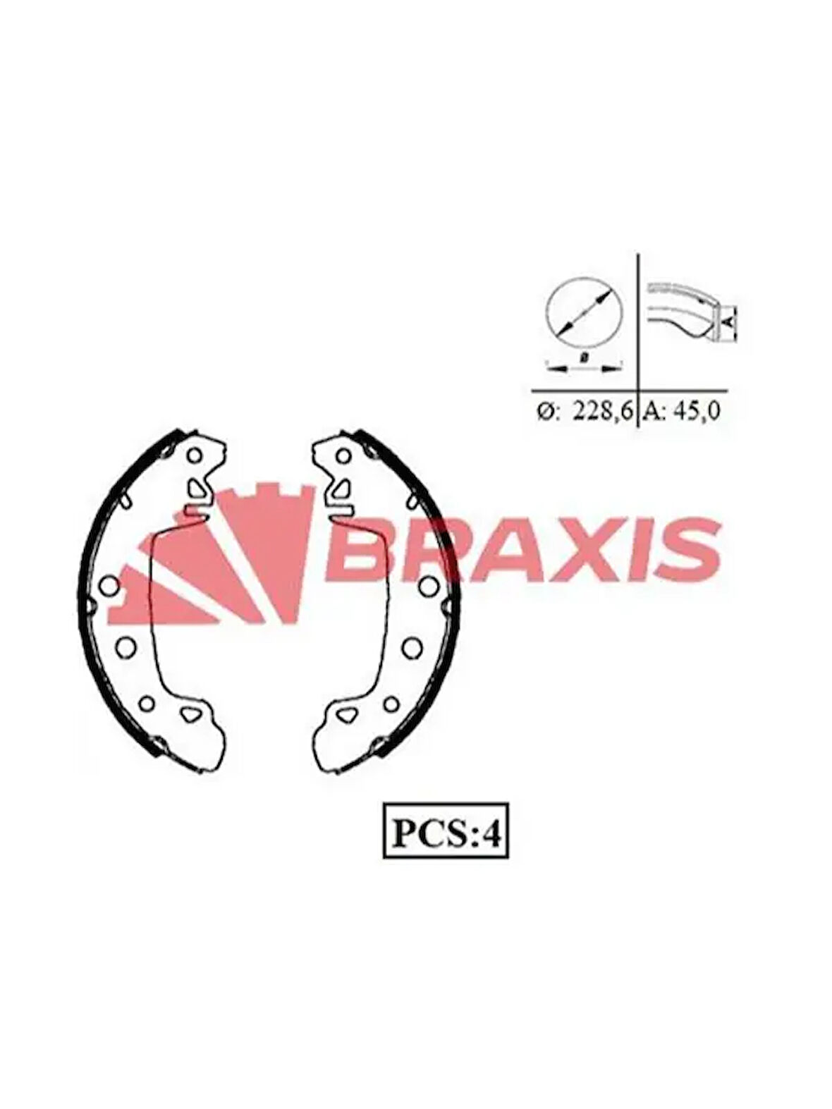 ARKA FREN PABUCLU BALATA TRANSIT 8591