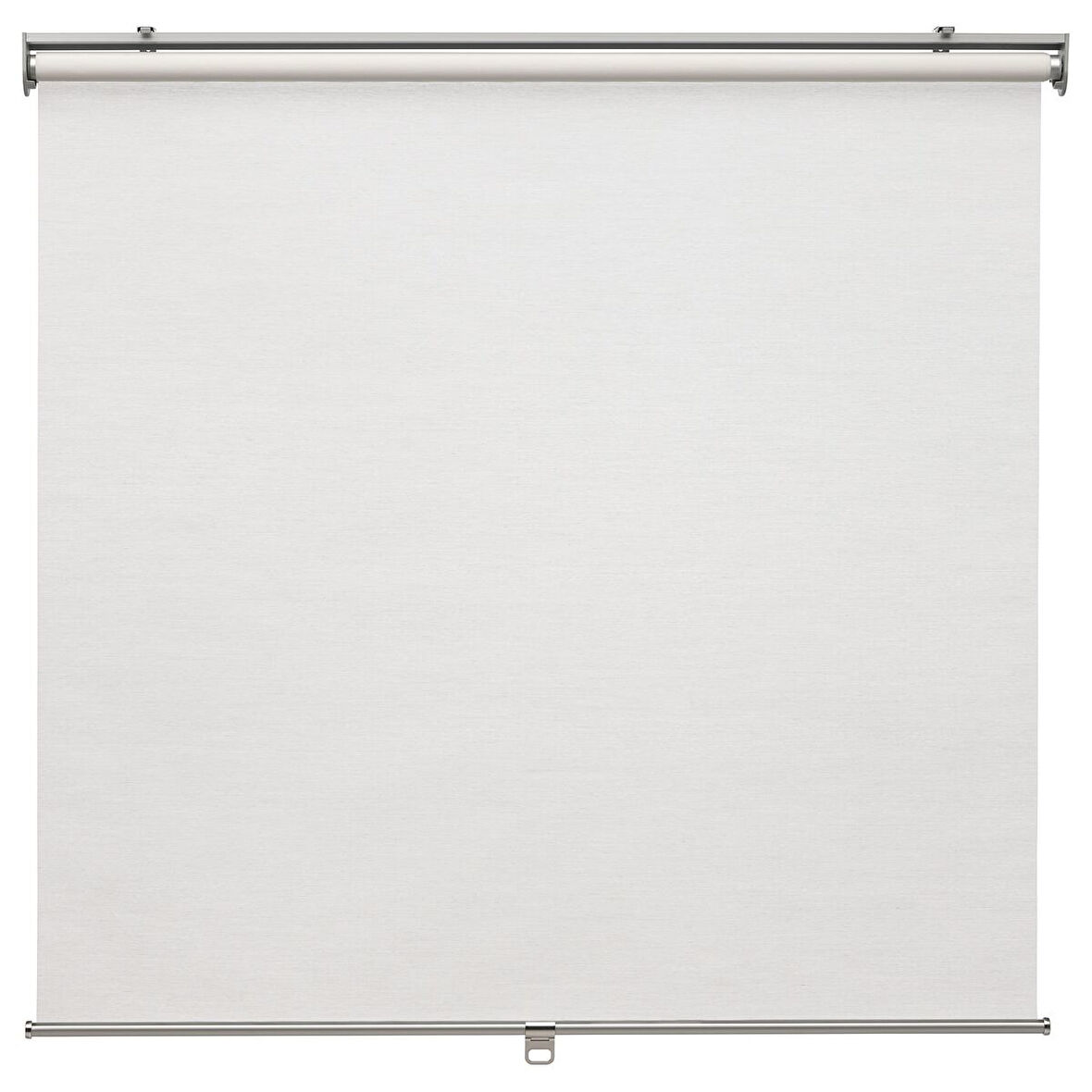 Stor perde, beyaz, 60x195 cm, ışığı geçirir